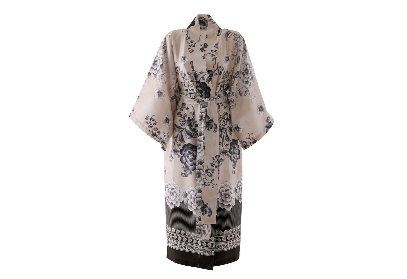 Bassetti Kimono PARAGGI, Baumwolle, Gürtel, aus reiner Baumwolle