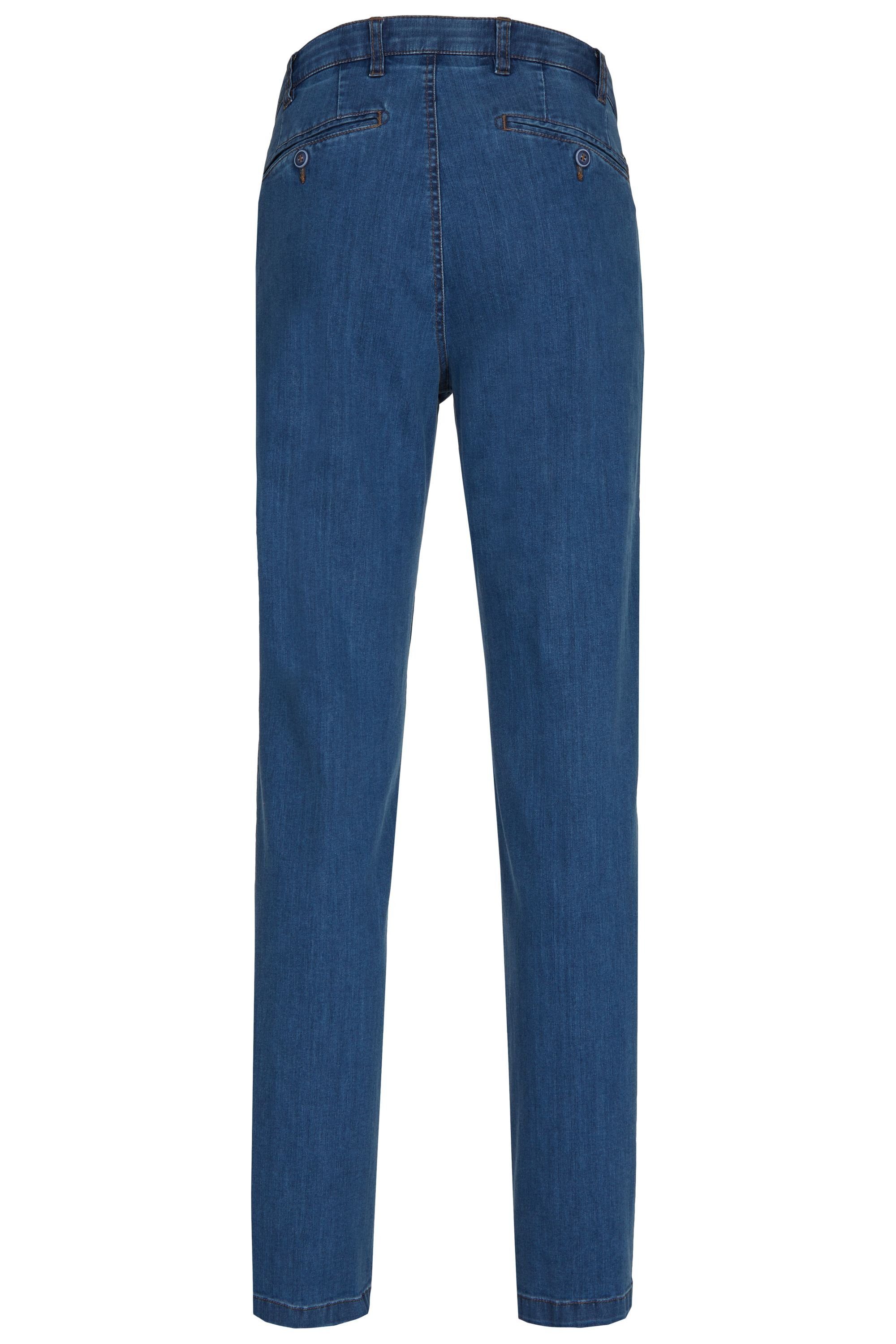Flex Herren aubi: Fit Bequeme Stretch Perfect High Modell Hose aus Jeans Jeans stone Baumwolle Sommer 526 (46) aubi