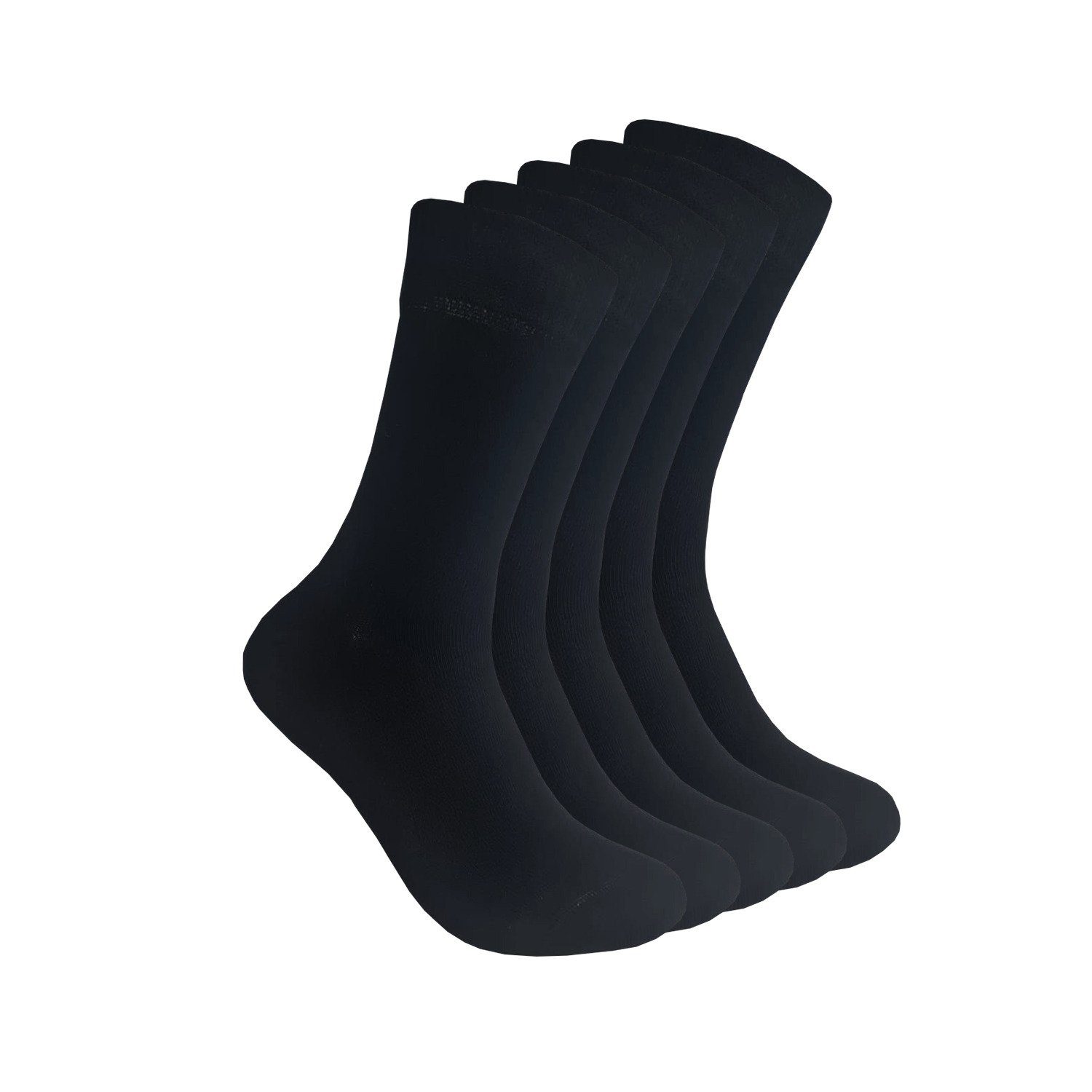 Max Lindner Diabetikersocken Max Linder Diabetikersocken ohne Gummi – 5 Paar, Made in Germany (5-Paar) mit Komfortbund "ohne Gummi"