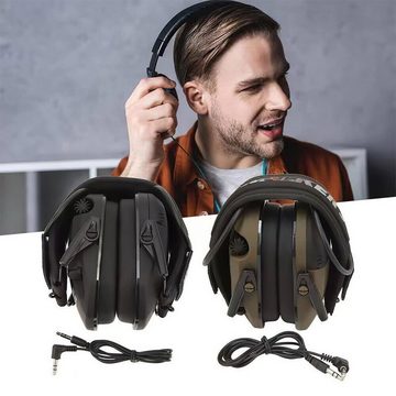 yozhiqu Taktische Kopfhörer mit Geräuschunterdrückung für die Outdoor-Jagd Kopfhörer (Intelligente Kopfhörer zur Schallisolierung und Geräuschreduzierung)