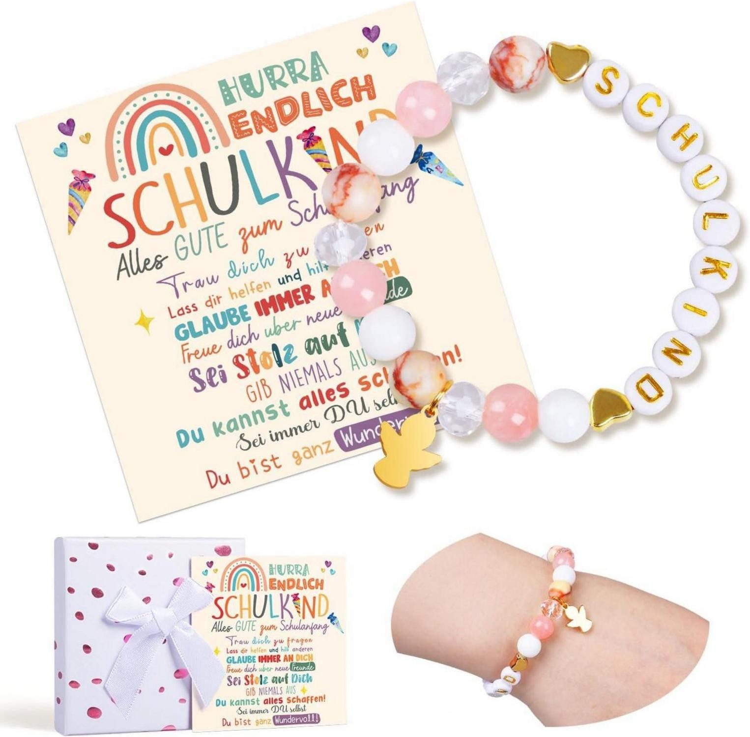 LuxusKollektion Dekohänger Einschulung Geschenk Mädchen Schutzengel günstig online kaufen