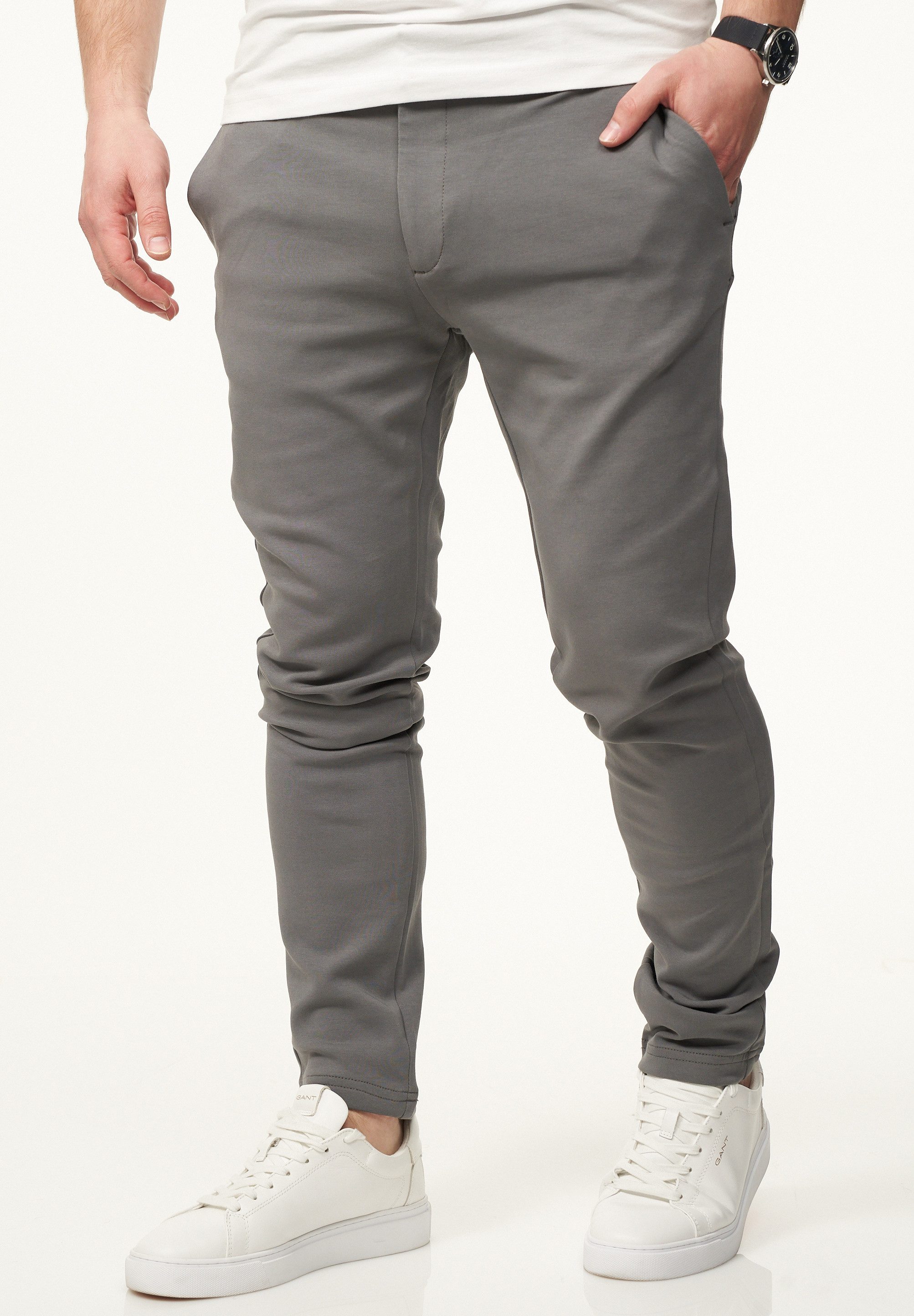DAILY COTTON Chinohose als Performance Pants mit Super Stretch in Slim-Fit Ultra Bequeme & Flexible Herren Stoffhose mit 6% Elasthan – Bild 5 von 5