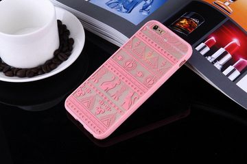 König Design Handyhülle Huawei P9 Lite, Huawei P9 Lite Handyhülle Backcover Rosa