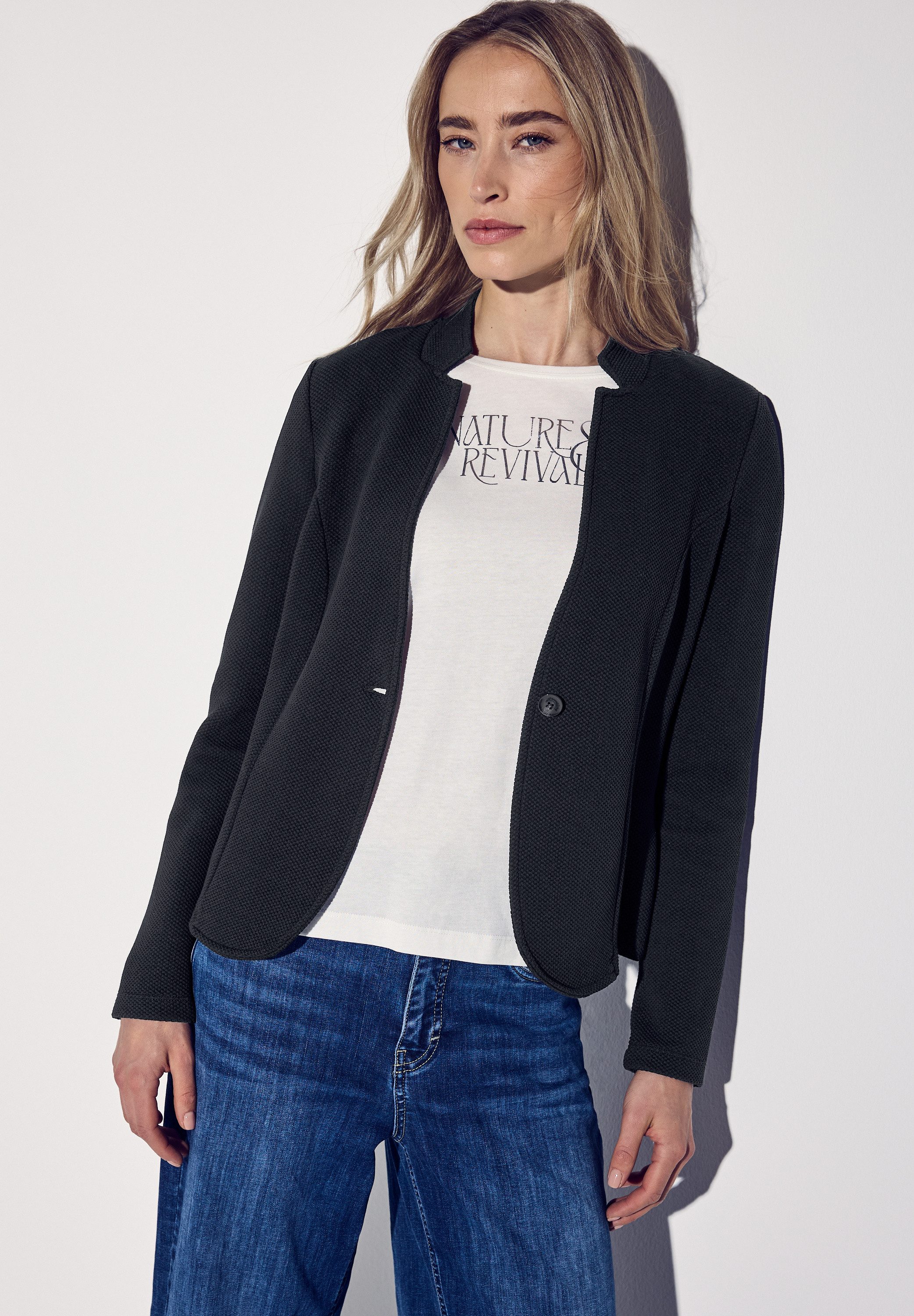 STREET ONE Jackenblazer mit dezenter Struktur günstig online kaufen
