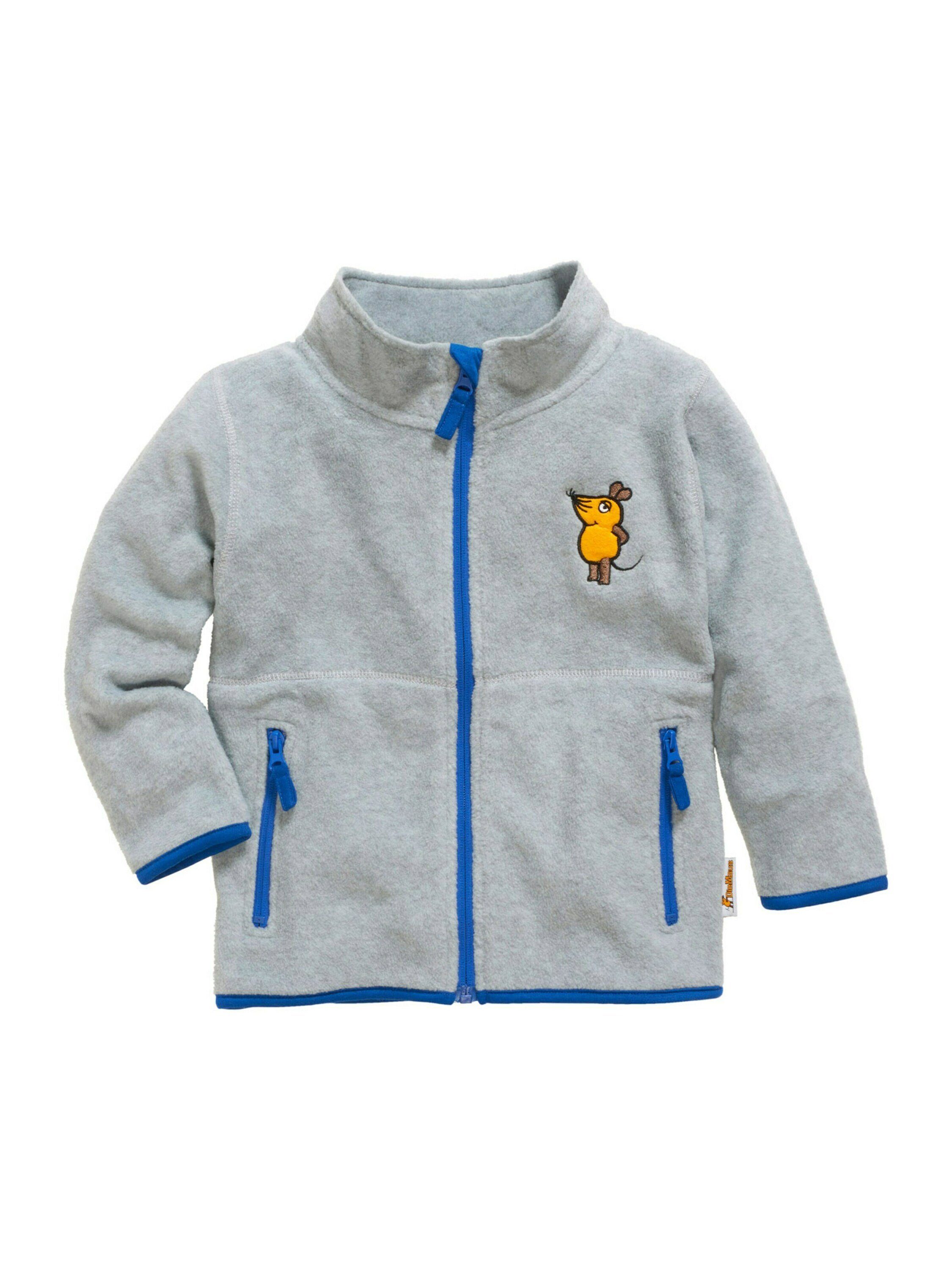 Playshoes Fleecejacke DIE MAUS (1-St) Stickerei