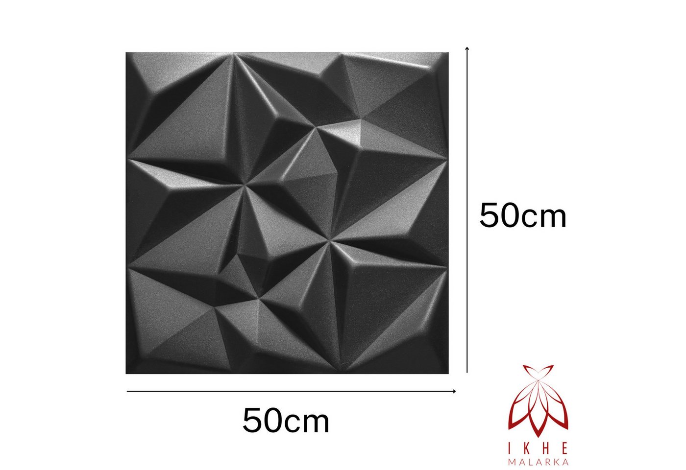 Thumbnail - IKHEMalarka 3D Wandpaneel Polystyrol Styropor XPS Gaming Zimmer Set Deckenpaneele, BxL: 50x50 cm, 0,25 qm, (0,25m², 1 St...