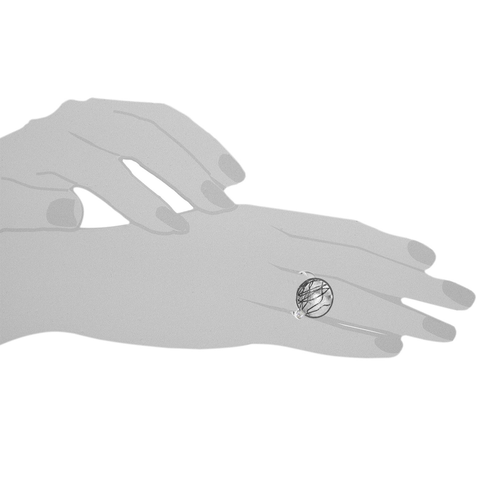 OSTSEE-SCHMUCK Fingerring Ostsee-Schmuck Ring Runo - Sarah Vicenza (1-tlg)
