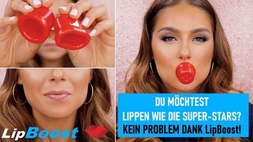 MAVURA Lip-Booster MAVURA LipBoost Lippen-Booster mit Sofort-Effekt -, Lip Plumber Lip Enthancer Lippenbooster Rot Universalgröße