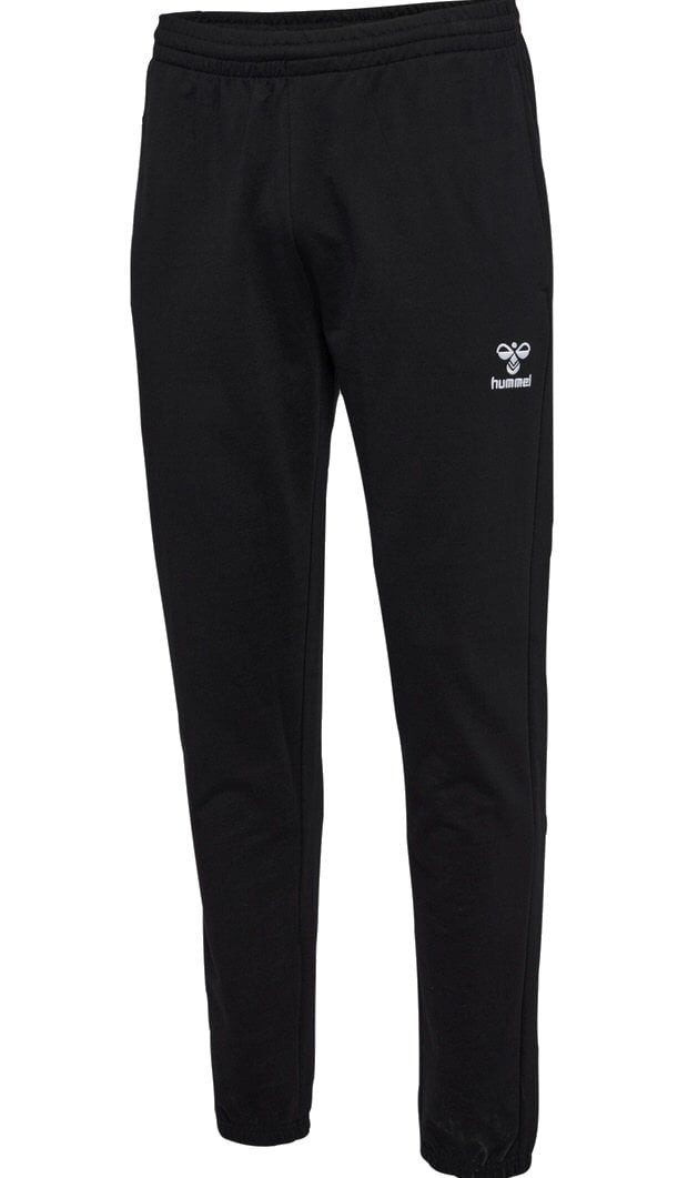 hummel Sweatpants Freizeithose hmlGO 2.0 (weicher Sweatstoff) lang schwarz Herren