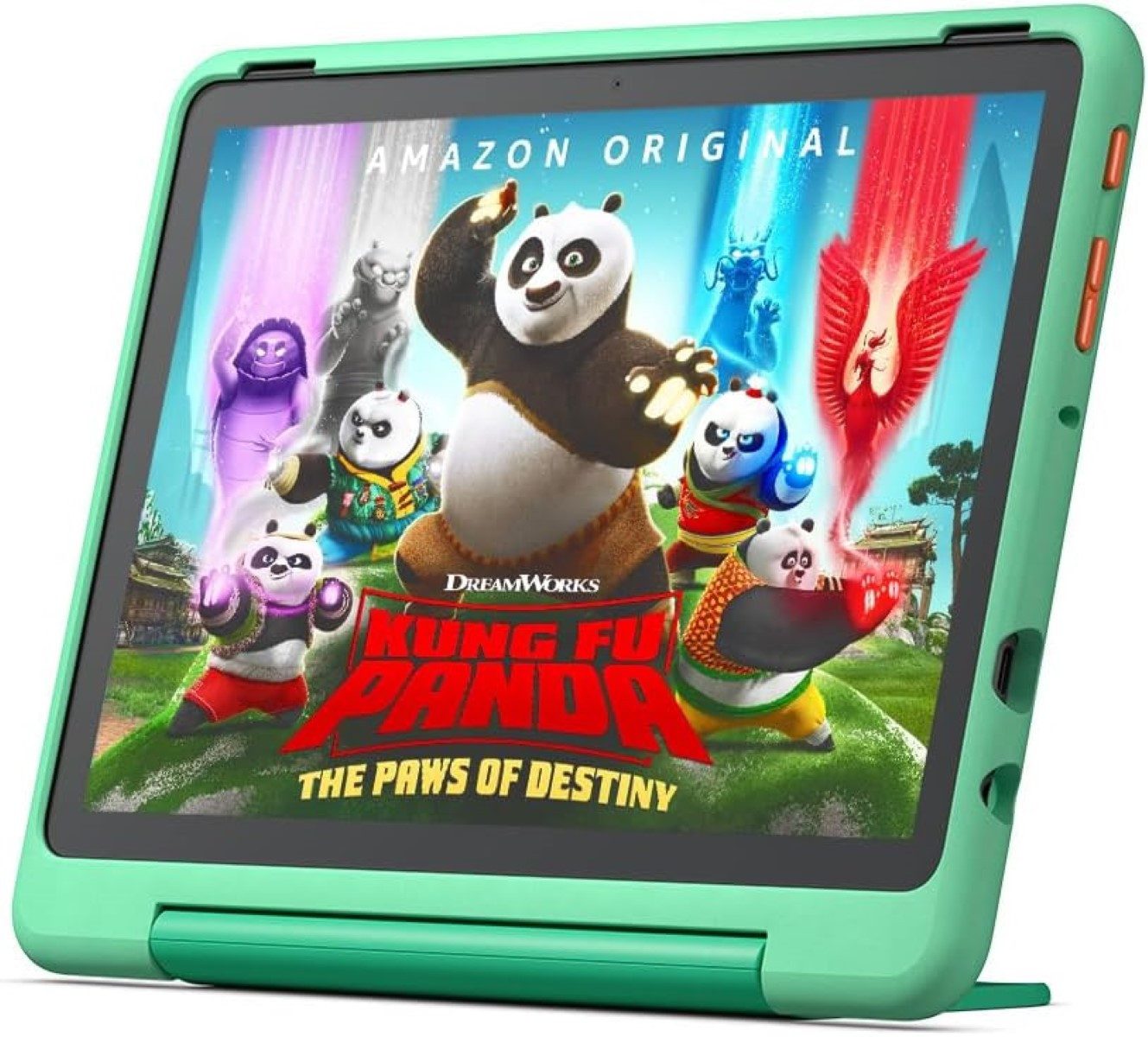 Amazon Fire HD 10 Kids Pro Tablet 2023 Mintgrün Tablet (10.1", 32 GB, FireOS)