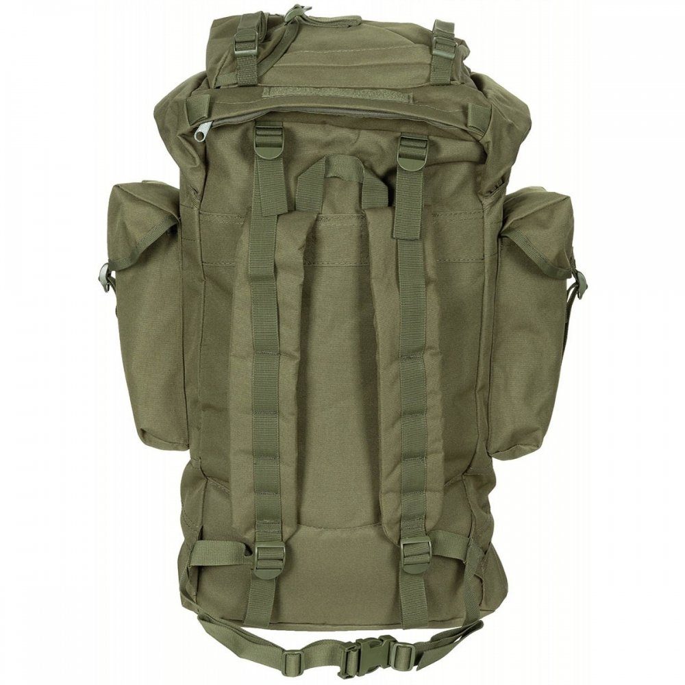 oliv, BW Kampfrucksack, Wanderrucksack Mod. innen Alu-Aussteifung (Packung), MFH groß,