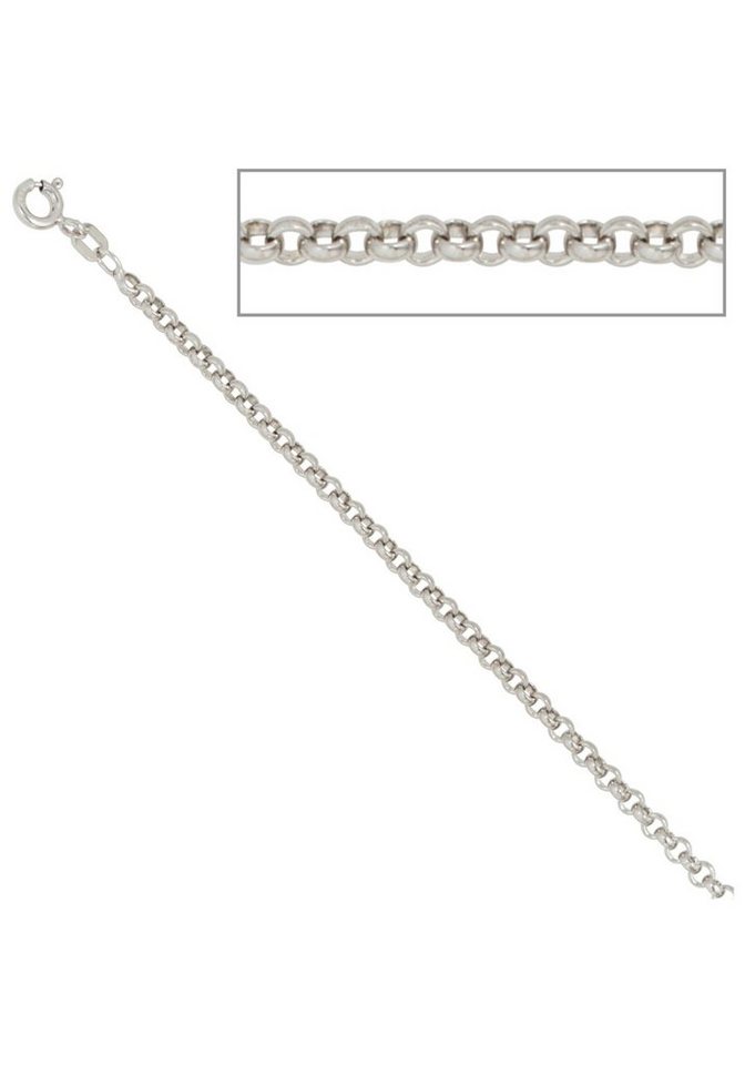 JOBO Silberkette, Erbskette 925 Silber 7... JOBO Silberkette, Erbskette 925 Silber 7...
