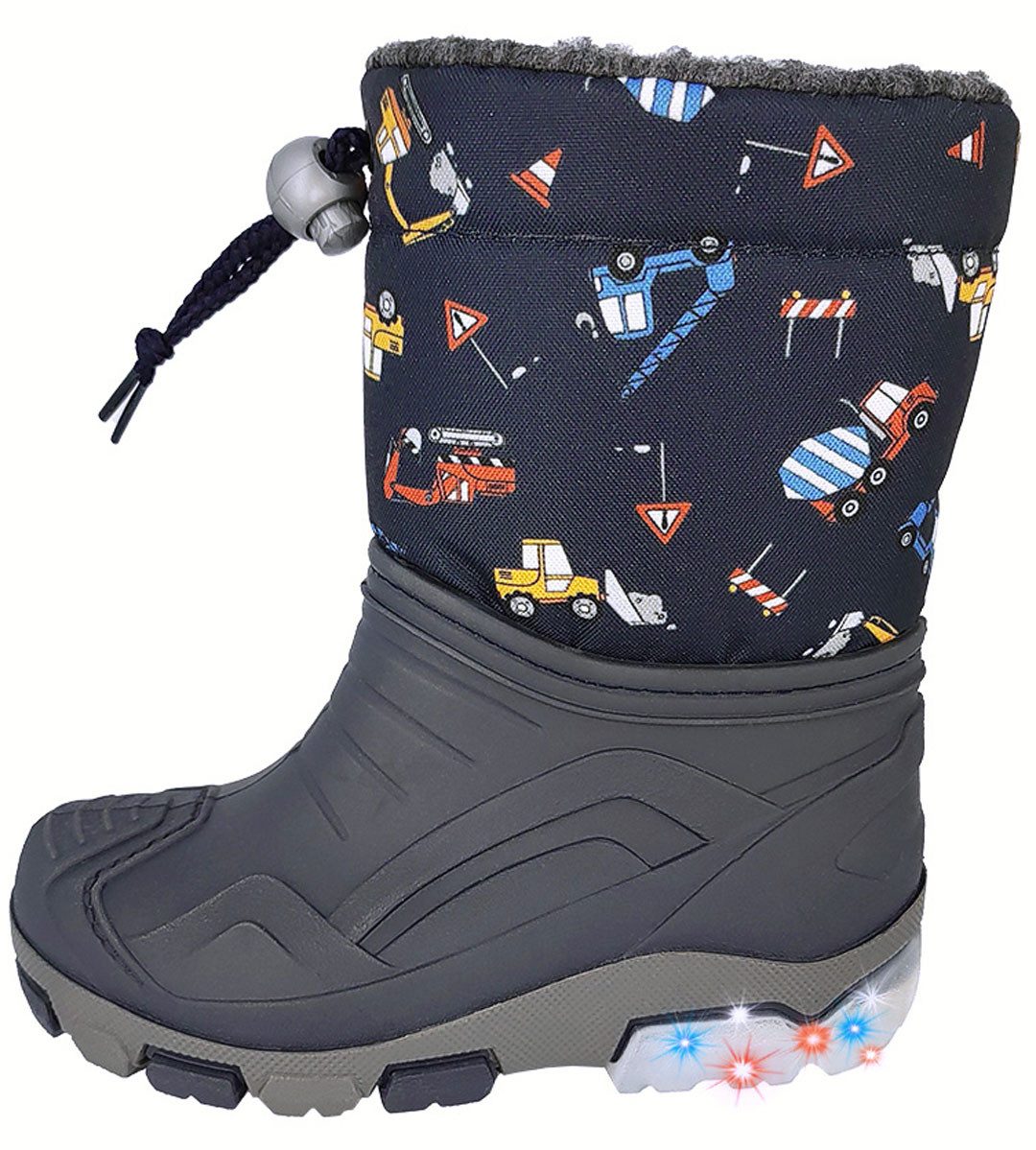 Beck Winterstiefel Digger mit Blinksohle Gummistiefel