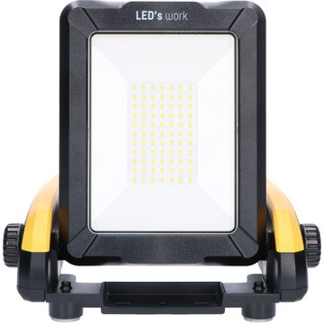 LED's work LED Arbeitsleuchte 0300819 LED-Baustrahler, LED, für 18V Werkzeugakkus 20W kaltweiß IK08 IP54