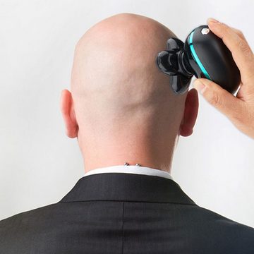 Gontence Elektrorasierer Austauschbare Köpfe, intelligente Digitalanzeige, Haarschneider