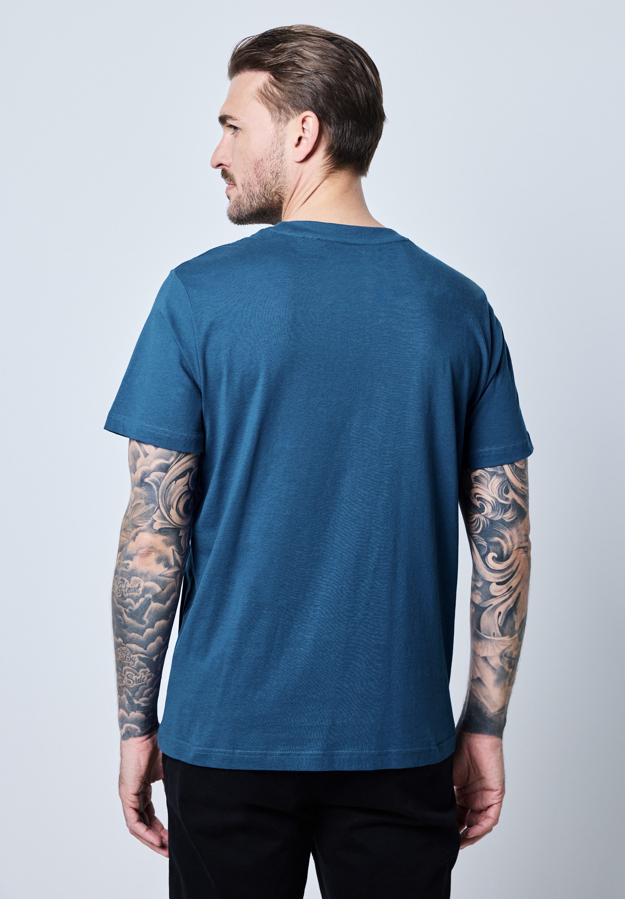 STREET ONE MEN T-Shirt, mit Rundhalsausschnitt günstig online kaufen
