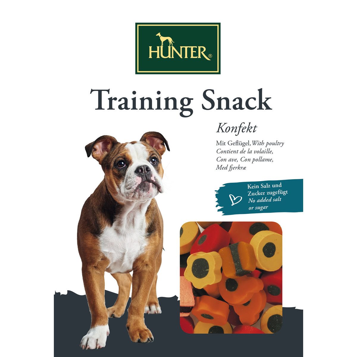 Hunter Tierbedarf Training Snack Konfekt 200 g, für: Hund