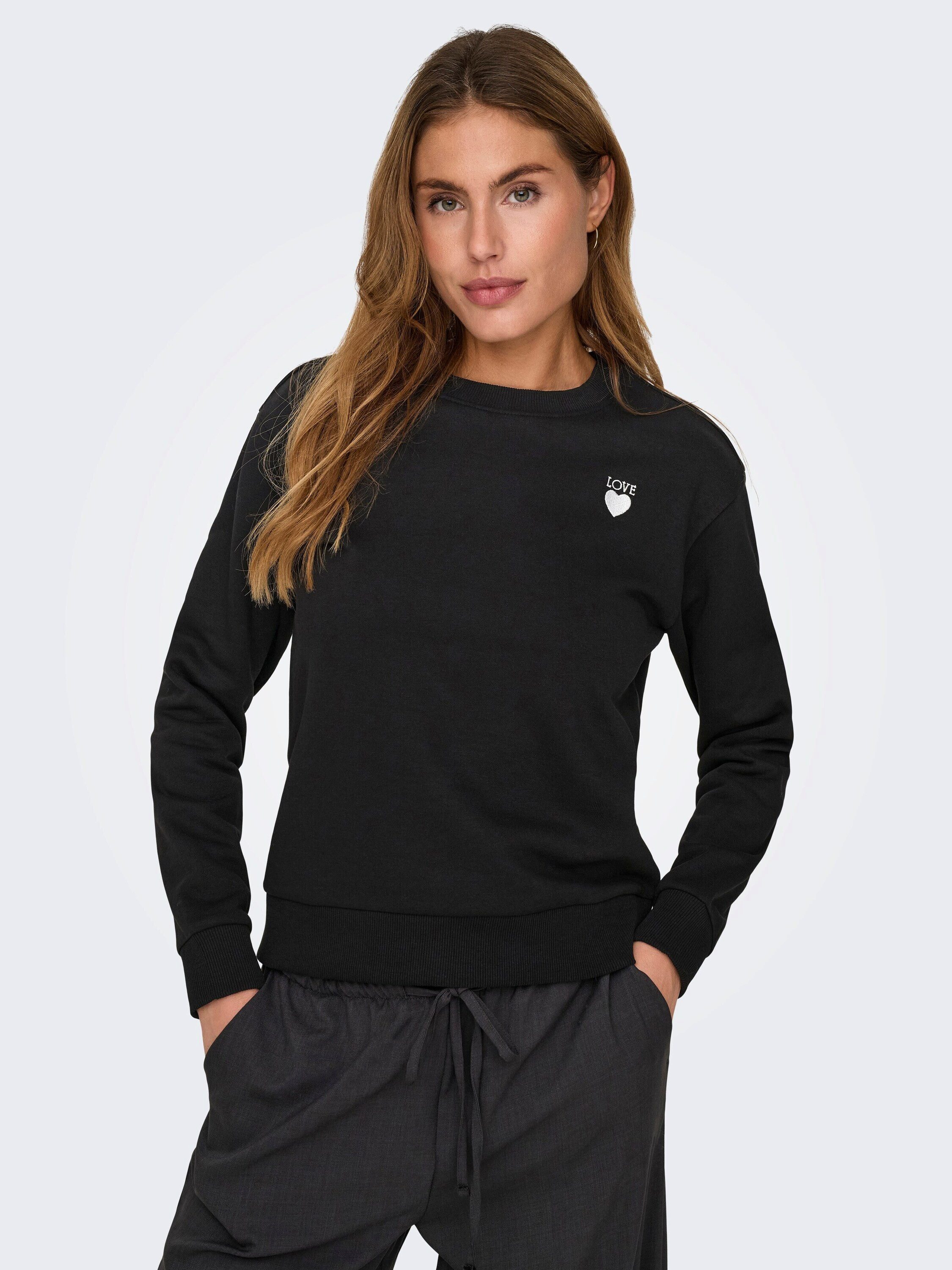 JDY Sweatshirt JDYPARIS (1-tlg) Stickerei – Bild 4 von 5