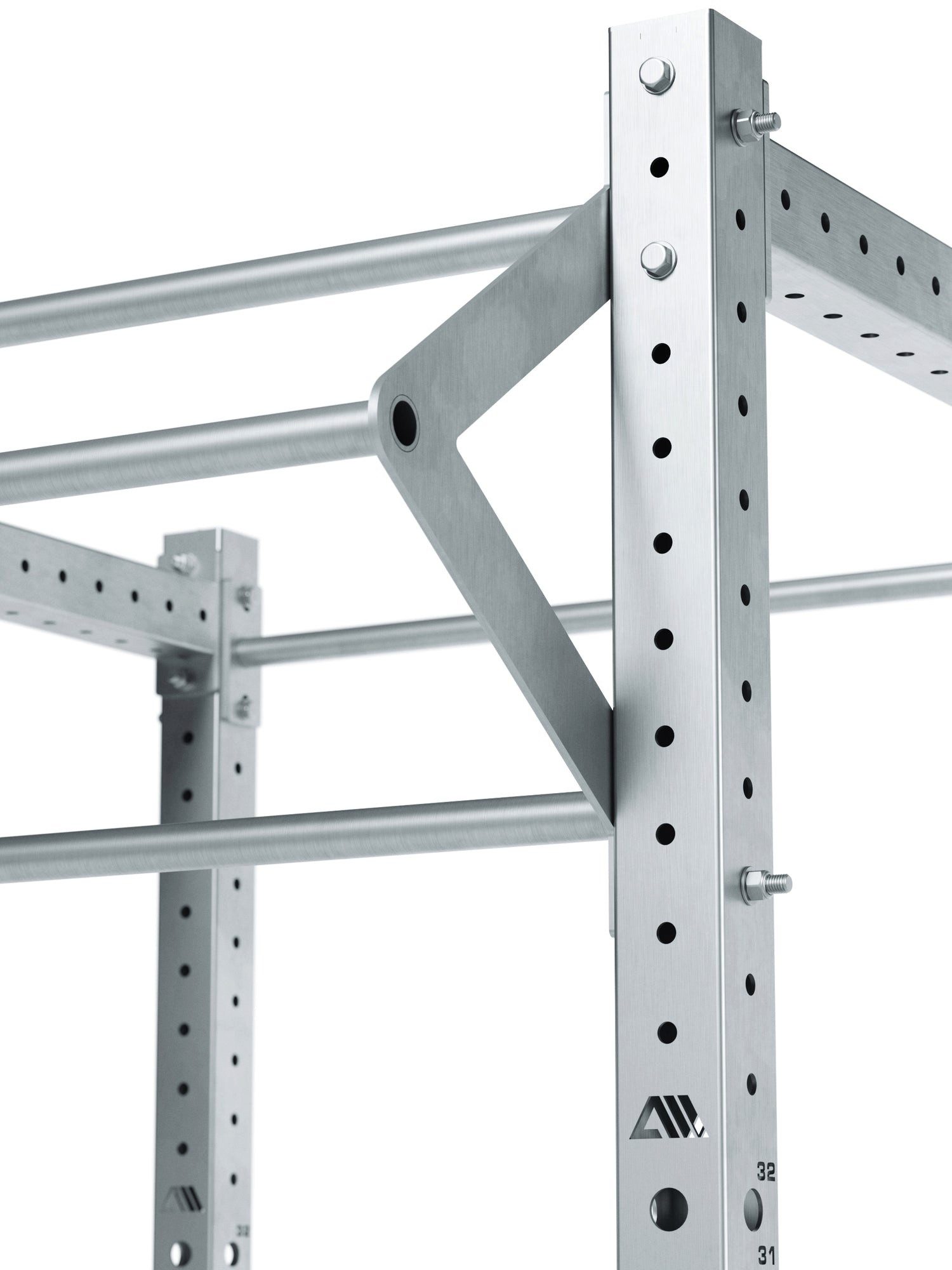 ATLETICA Power Rack R8 Magma, Outdoor Power Rack, Edelstahl