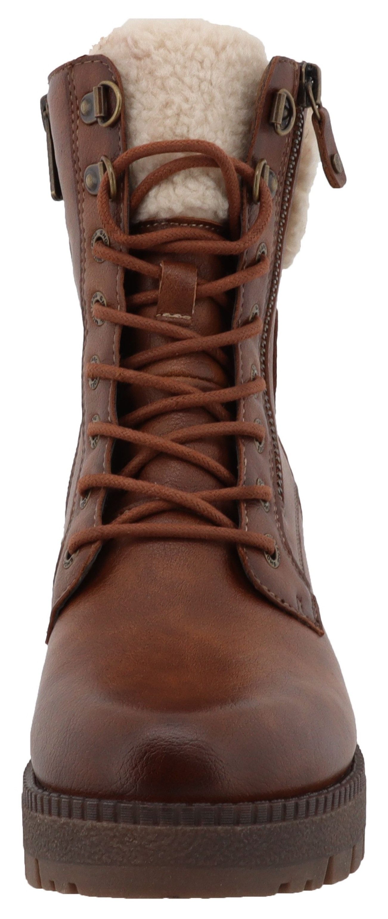 Mustang Shoes Caro Winterstiefelette Winterboots mit Blockabsatz