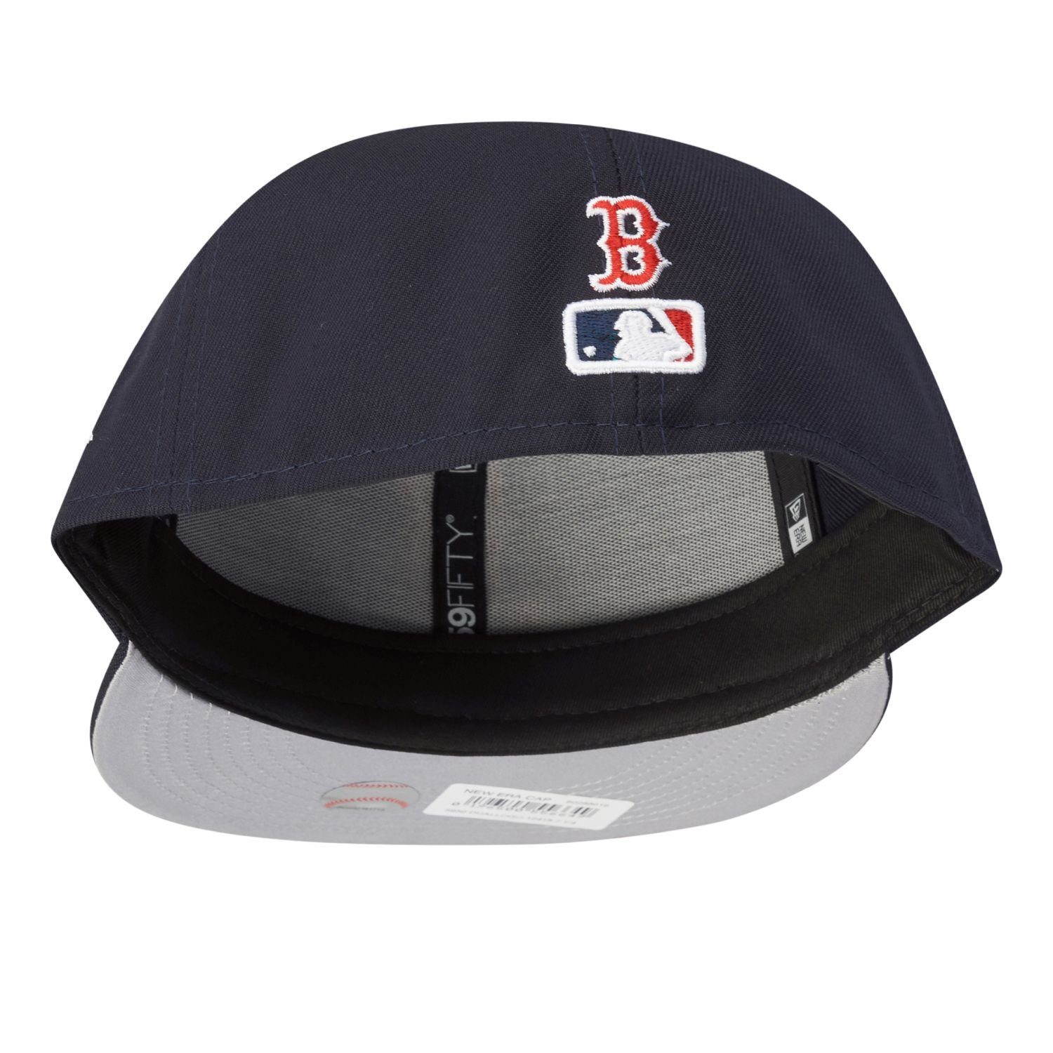 DUAL Boston 59Fifty LOGO New Red Sox Fitted Era Cap