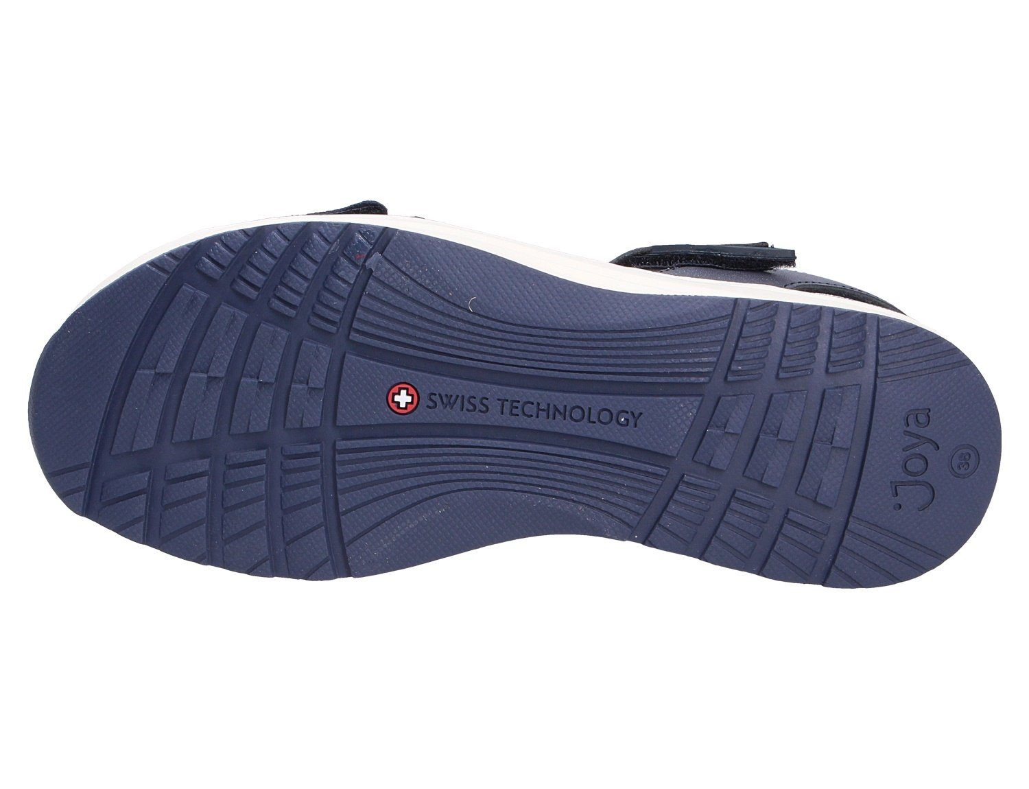 Gehcomfort Sandale Weicher FLORES DARK BLUE Joya