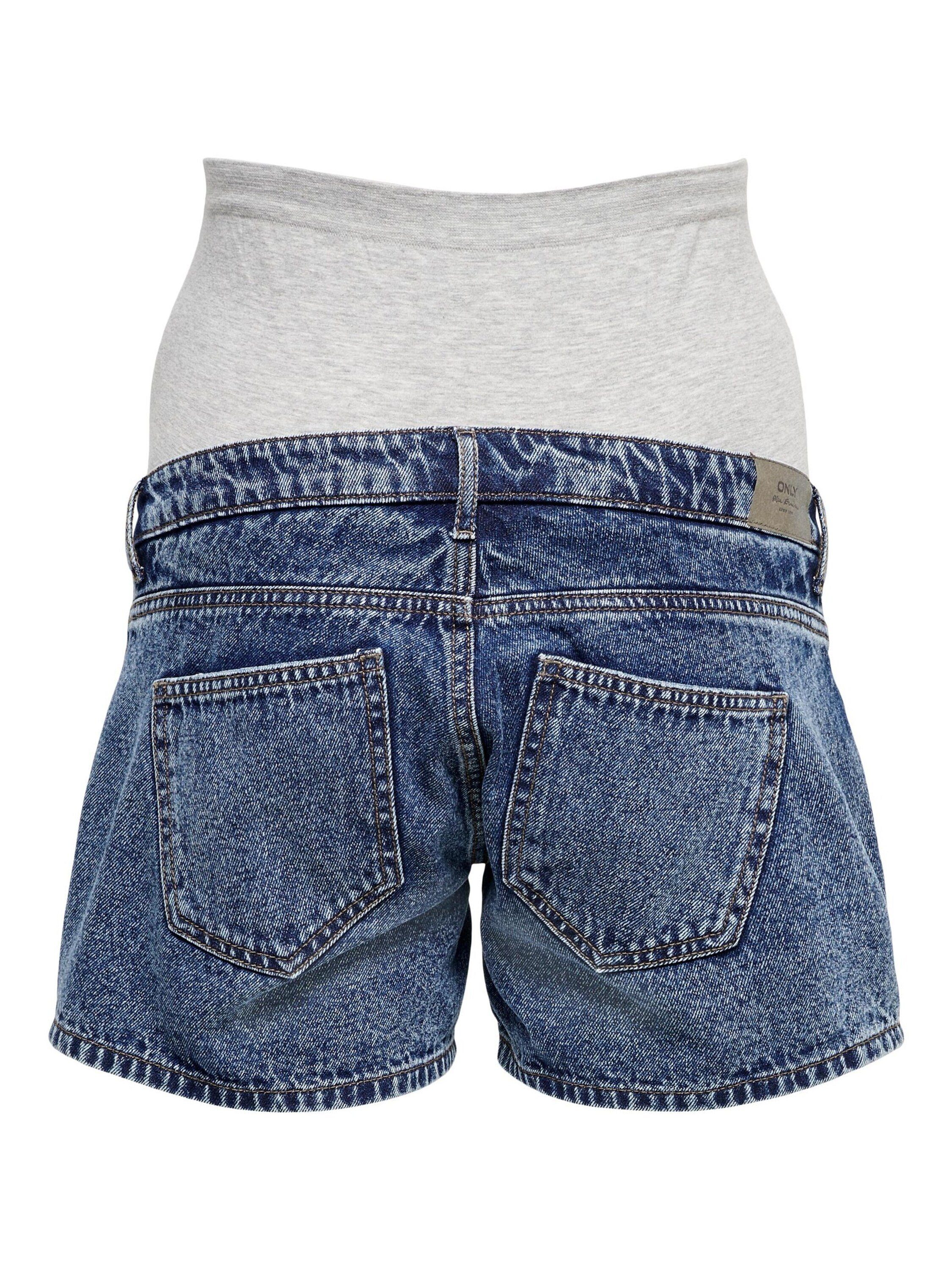 ONLY MATERNITY Jeansshorts Jagger (1-tlg) Plain/ohne Details