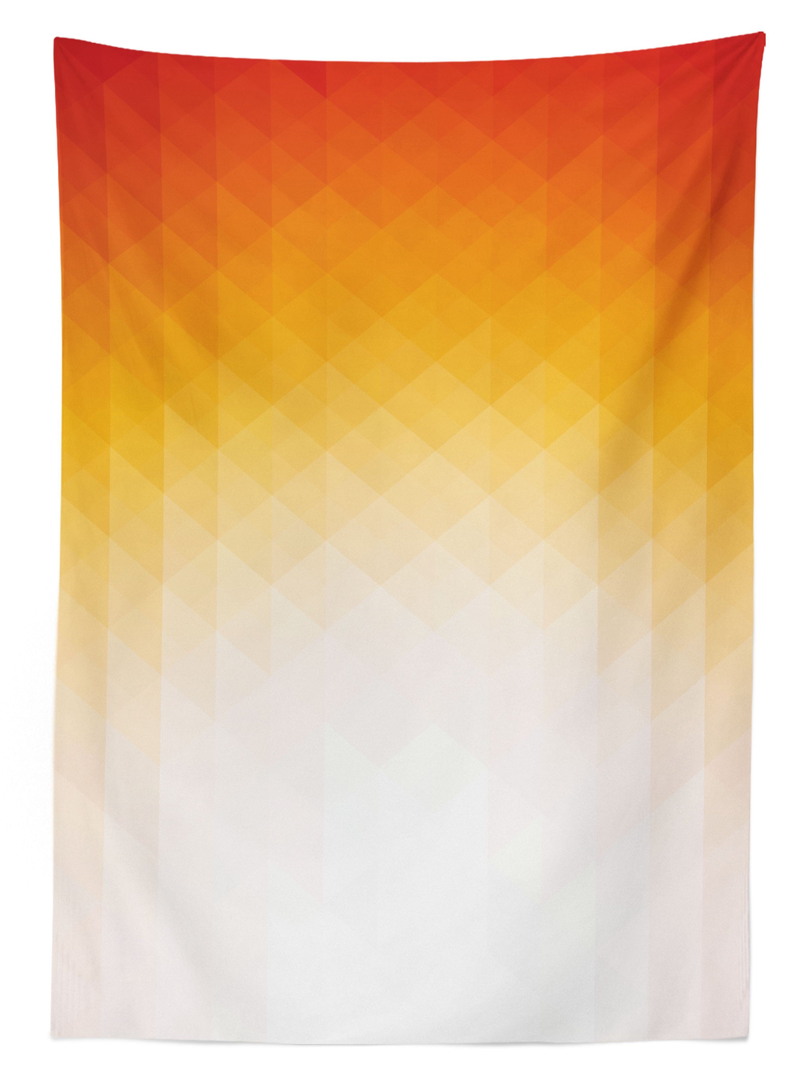 Modern Waschbar Abakuhaus Digitaler geeignet Triangle Klare Retro Außen Farbfest den Tischdecke Farben, Für Bereich