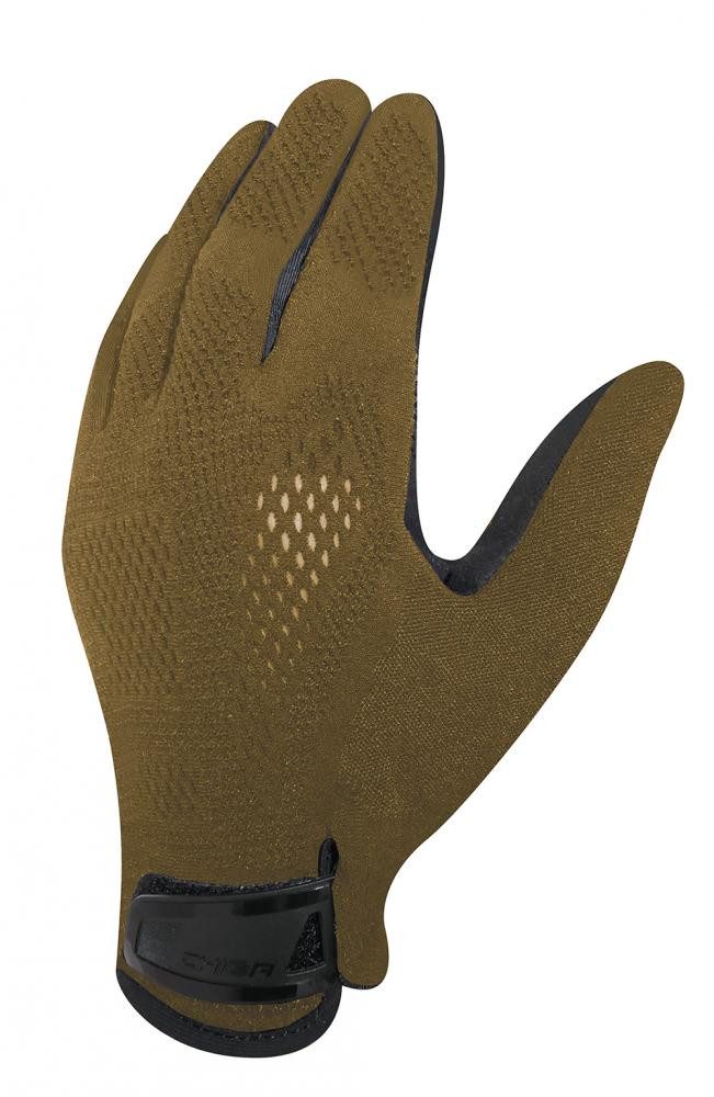 Fahrradhandschuhe CHIBA Viper - Radhandschuhe, kurzfinger, S, olive, Gelpolster & Touchs