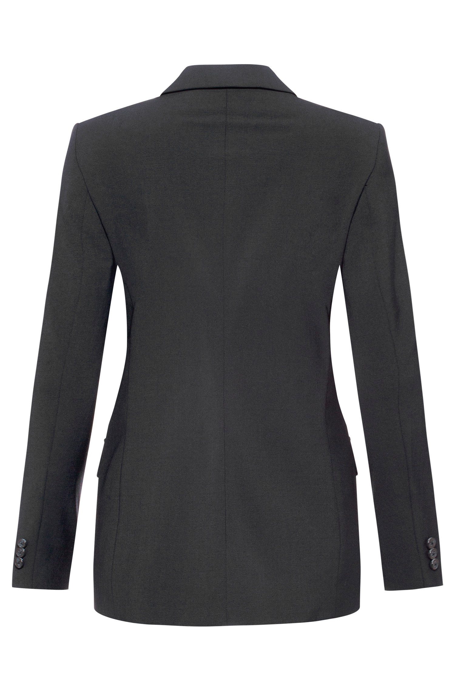 GREIFF Longblazer Greiff Corporate Langblazer PREMIUM Damen OEKO TEX® Anthrazit 50