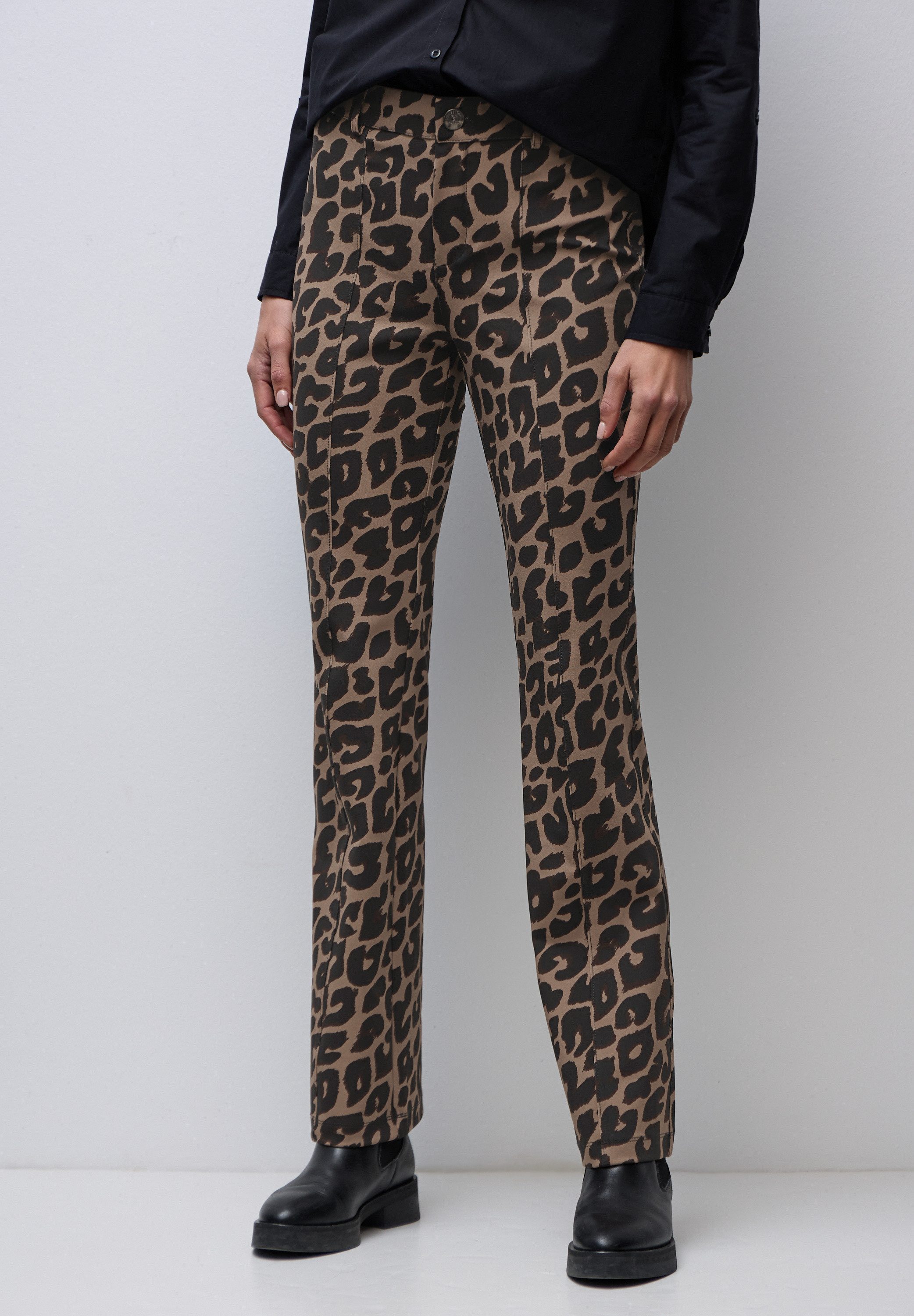 STREET ONE Bootcuthose mit Leo-Muster günstig online kaufen