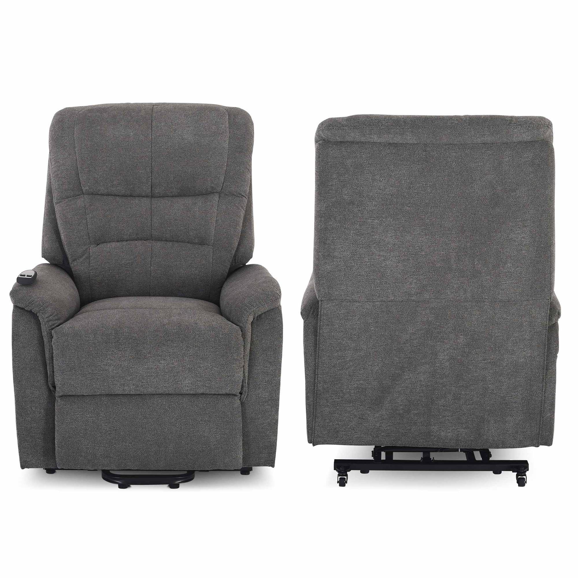 Raburg TV-Sessel Fernsehsessel mit Aufstehhilfe, Relaxsessel mit Liegefunktion, Janik, elektrisch mit Fernbedienung, 1 Motoren, bis 120 kg
