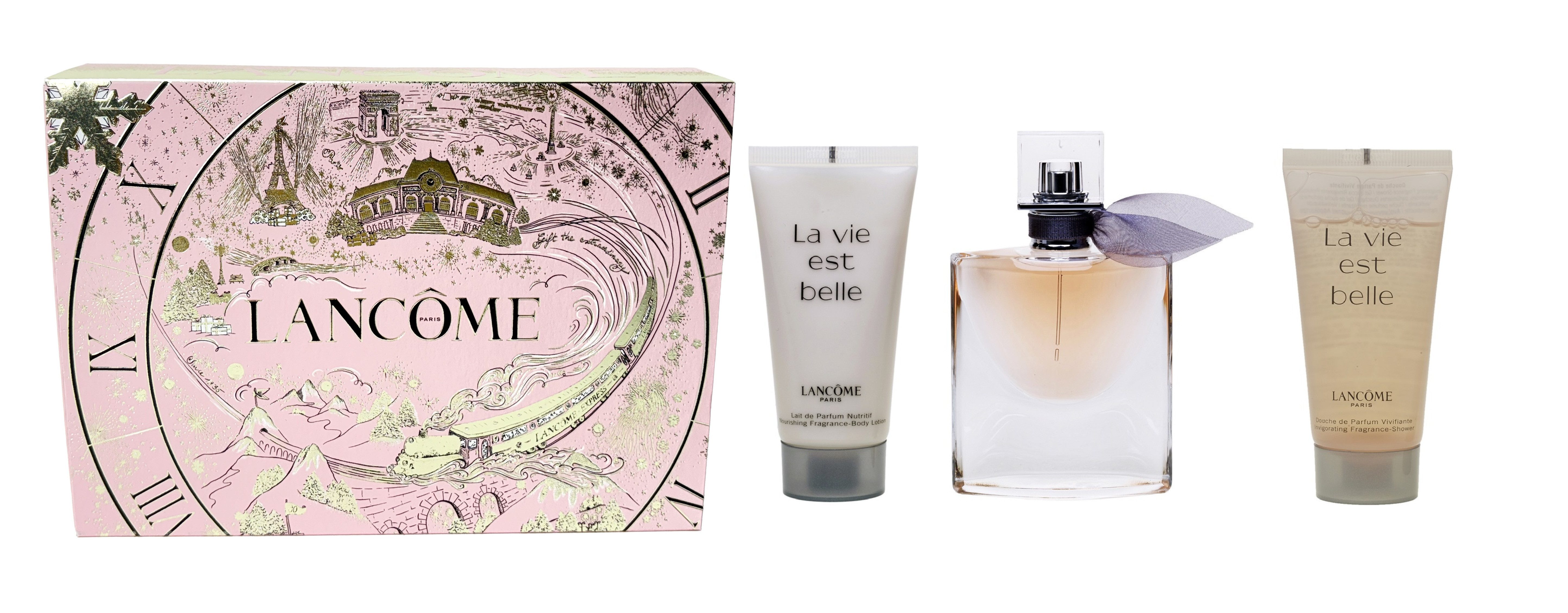 LANCOME Duft-Set LA VIE EST BELLE, 3-tlg., Geschenkset: EDP 30ml, Bodylotion 50ml und Duschgel 50ml