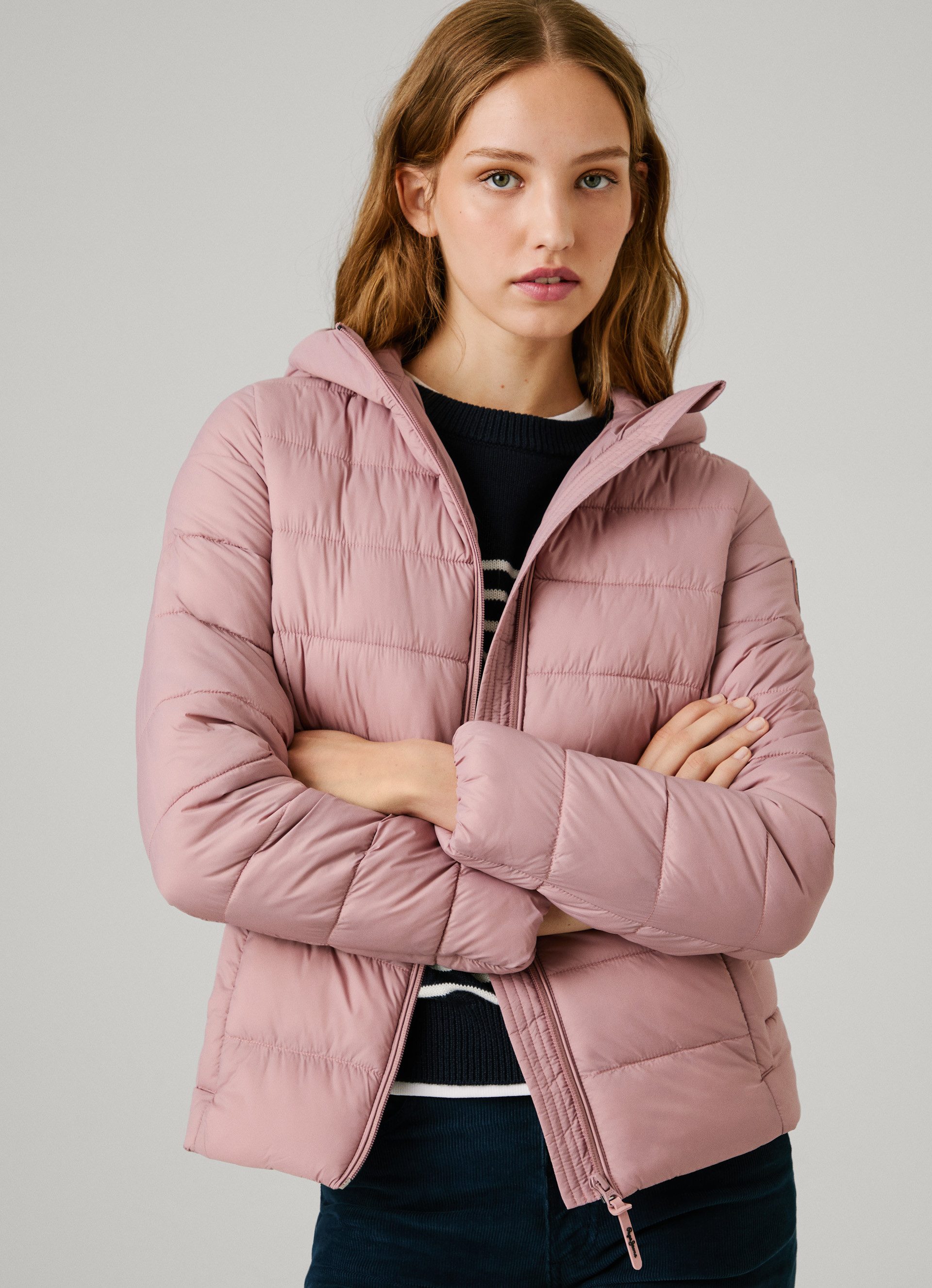 Pepe Jeans Steppjacke SALLY SHORT tailliert, mit verstellbarem Kordelzug günstig online kaufen