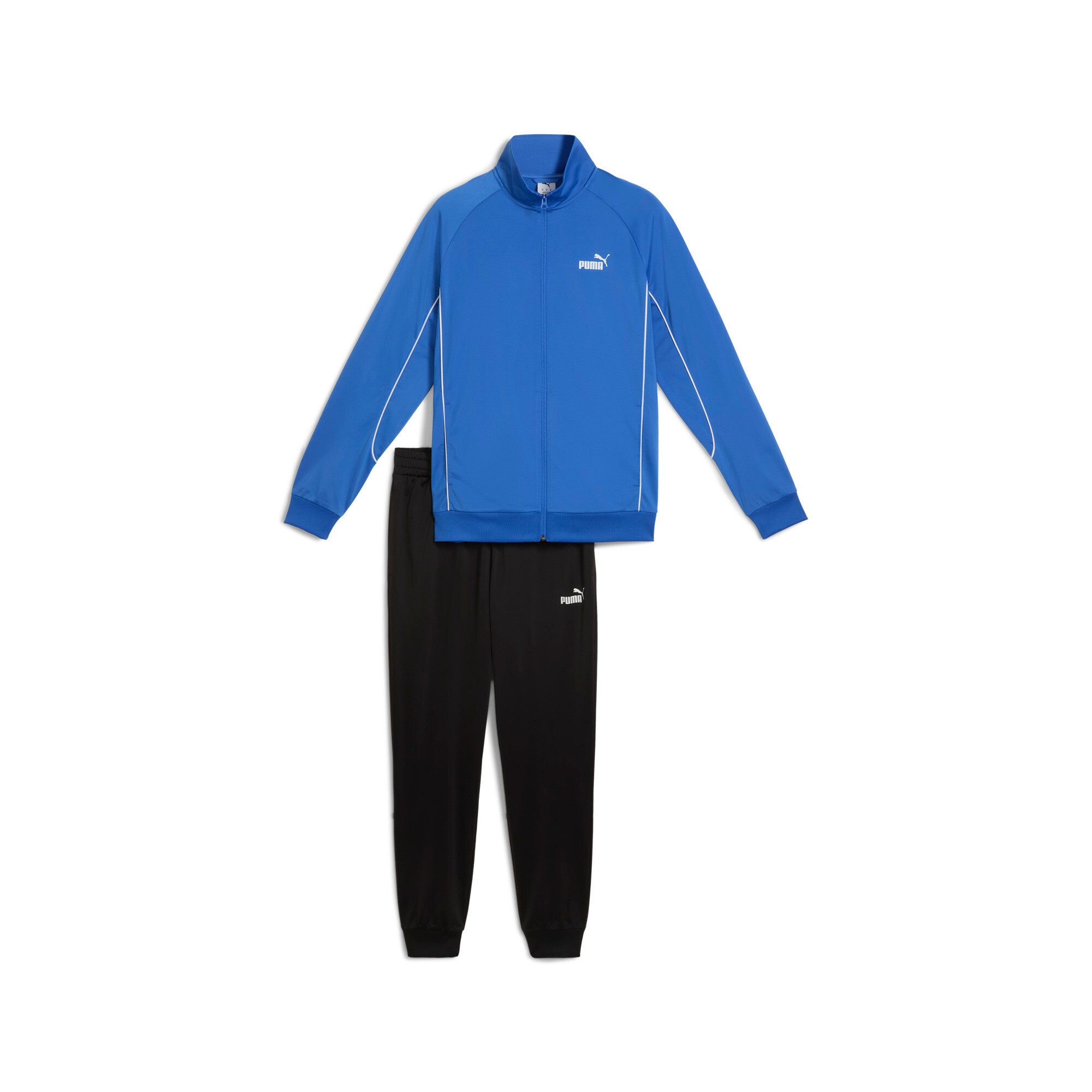 PUMA Trainingsanzug POLY PIPING SUIT (2-tlg), zweiteilig, mit Paspeldetails günstig online kaufen