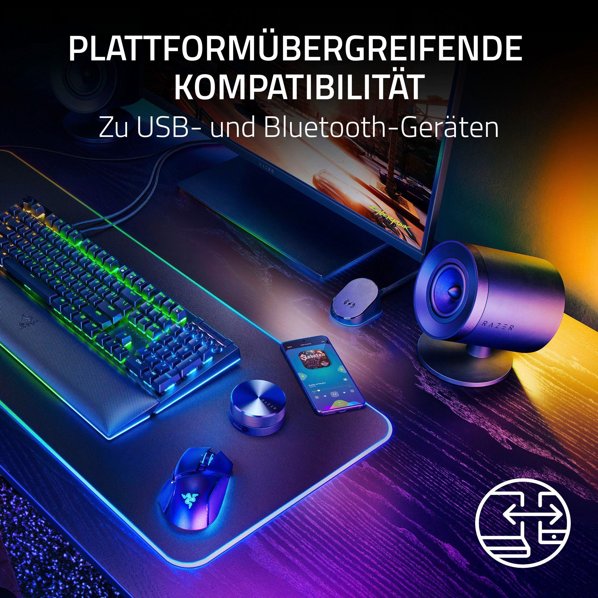 RAZER Nommo V2 Pro Gaming-Lautsprecher 2.1 (Bluetooth)