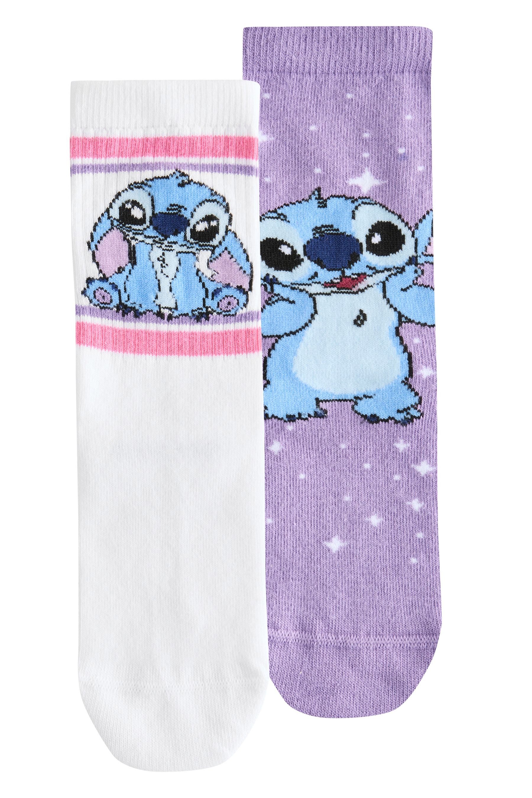 Next Kurzsocken Lilo und Stitch Söckchen, 2er-Pack (2-Paar)