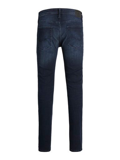 Jack & Jones Skinny-fit-Jeans JJILIAM Skinny Jeans mit Used-Waschung für schlanke Silhouette Abriebeffekte, modisch, skinny fit, Baumwollmischung