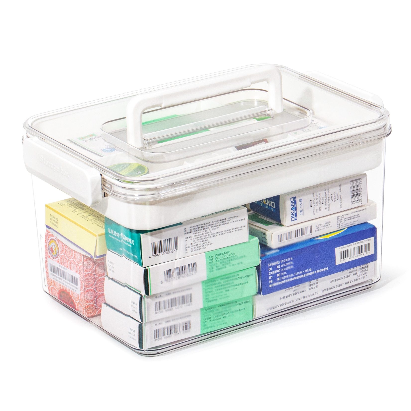 Zedelmaier Aufbewahrungsbox Medikamenten Groß Medizinbox Apothekenbox Hausa günstig online kaufen