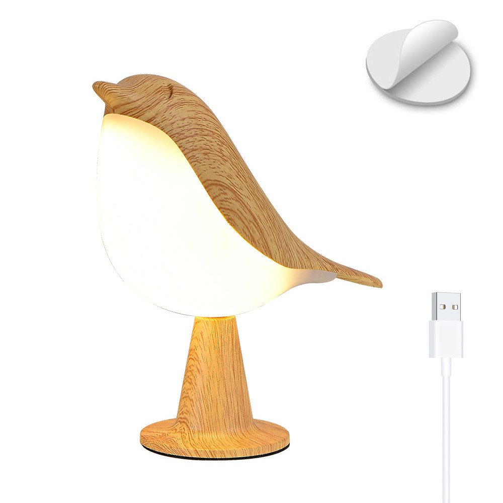 Jibenhome LED Nachttischlampe Kabellos Touch Tischlampe, Dimmbar, Akku Nach günstig online kaufen