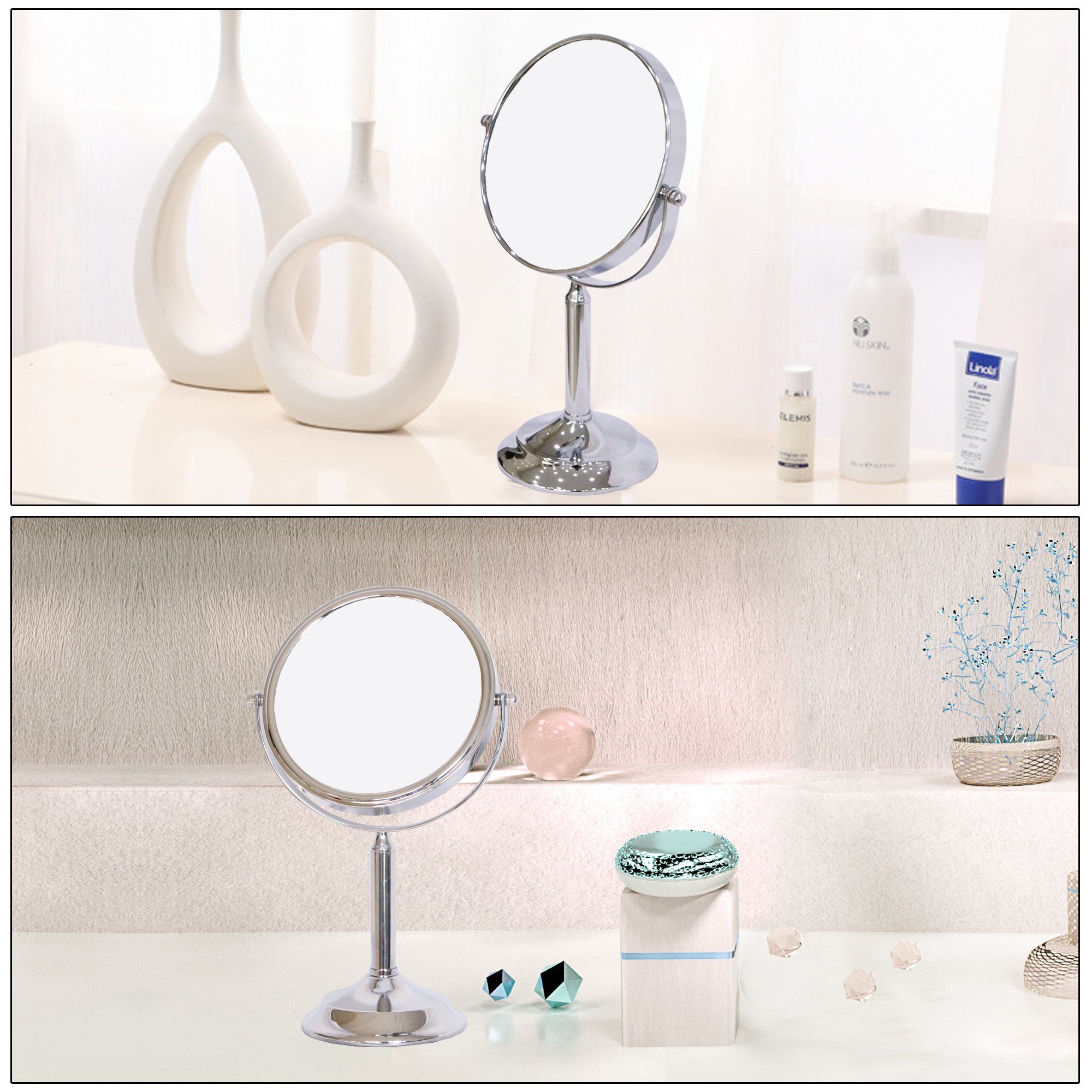 Schminkspiegel Spiegel Vergrößerung Mucola Schminkspiegel Kosmetikspiegel 10Fach