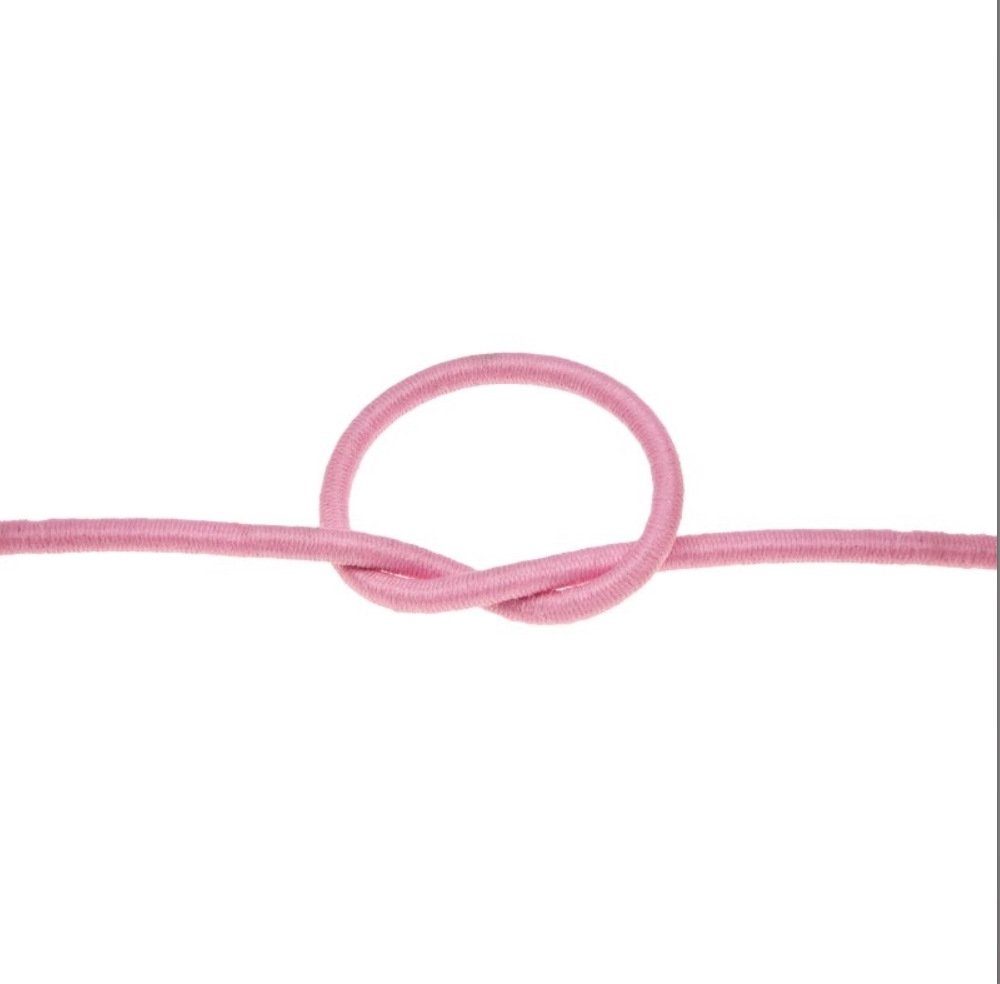 PaulZdrada Gummiband 3 Meter Gummikordel ∅2 mm Gummiband, Gummilitze Rundgummi Hutgummi Elastisch