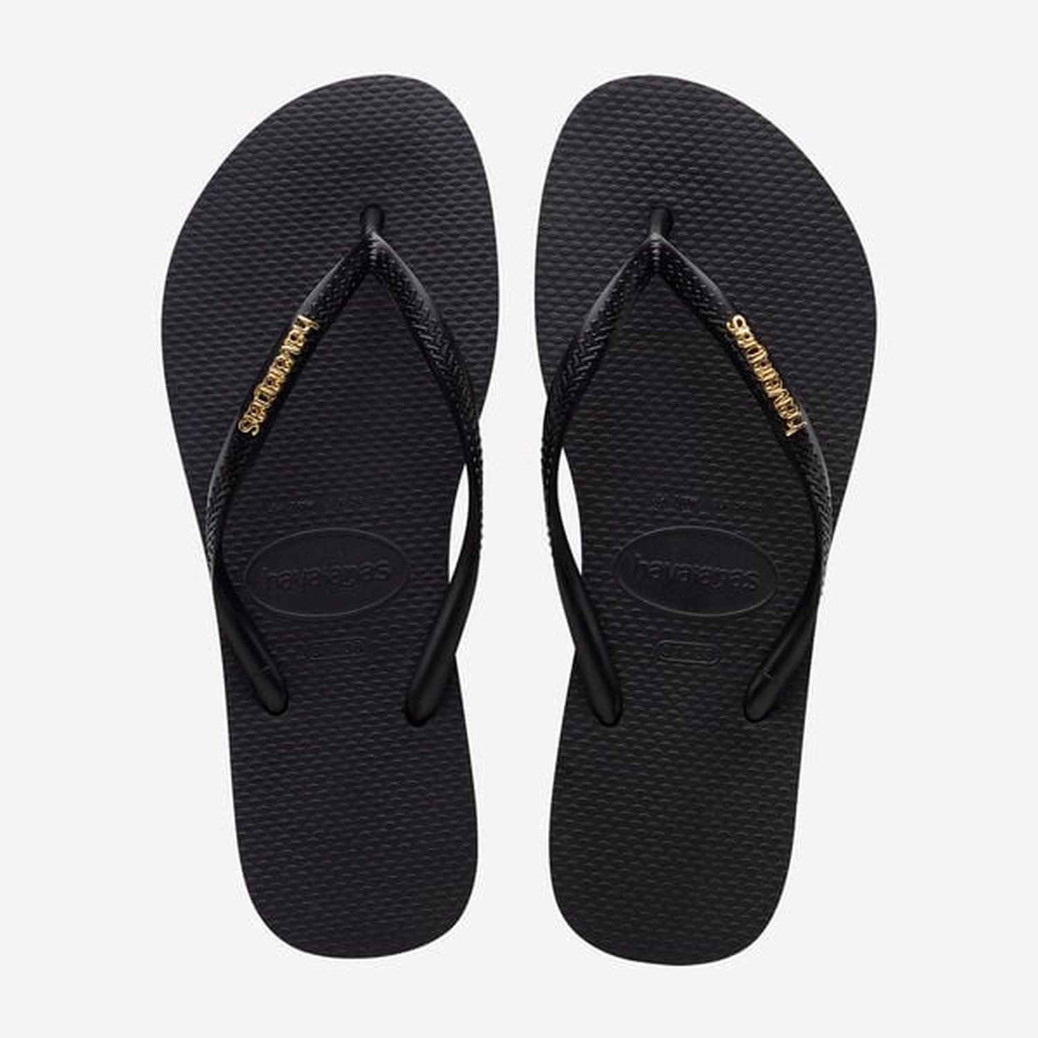 Havaianas Havaianas Slim Zehentrenner Logo Metallic günstig online kaufen