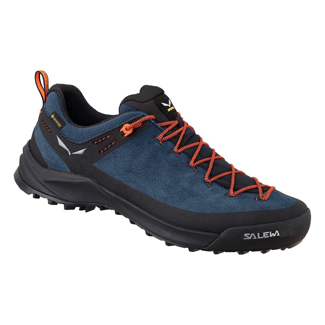 Salewa Wildfire Leather GTX (Zustieg, Wildleder, wasserdicht) denimblau Wanderschuh