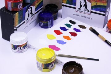 Monalisa Acrylfarbe Acrylfarben Set 12x125ml (1500ml), hoch-deckend
