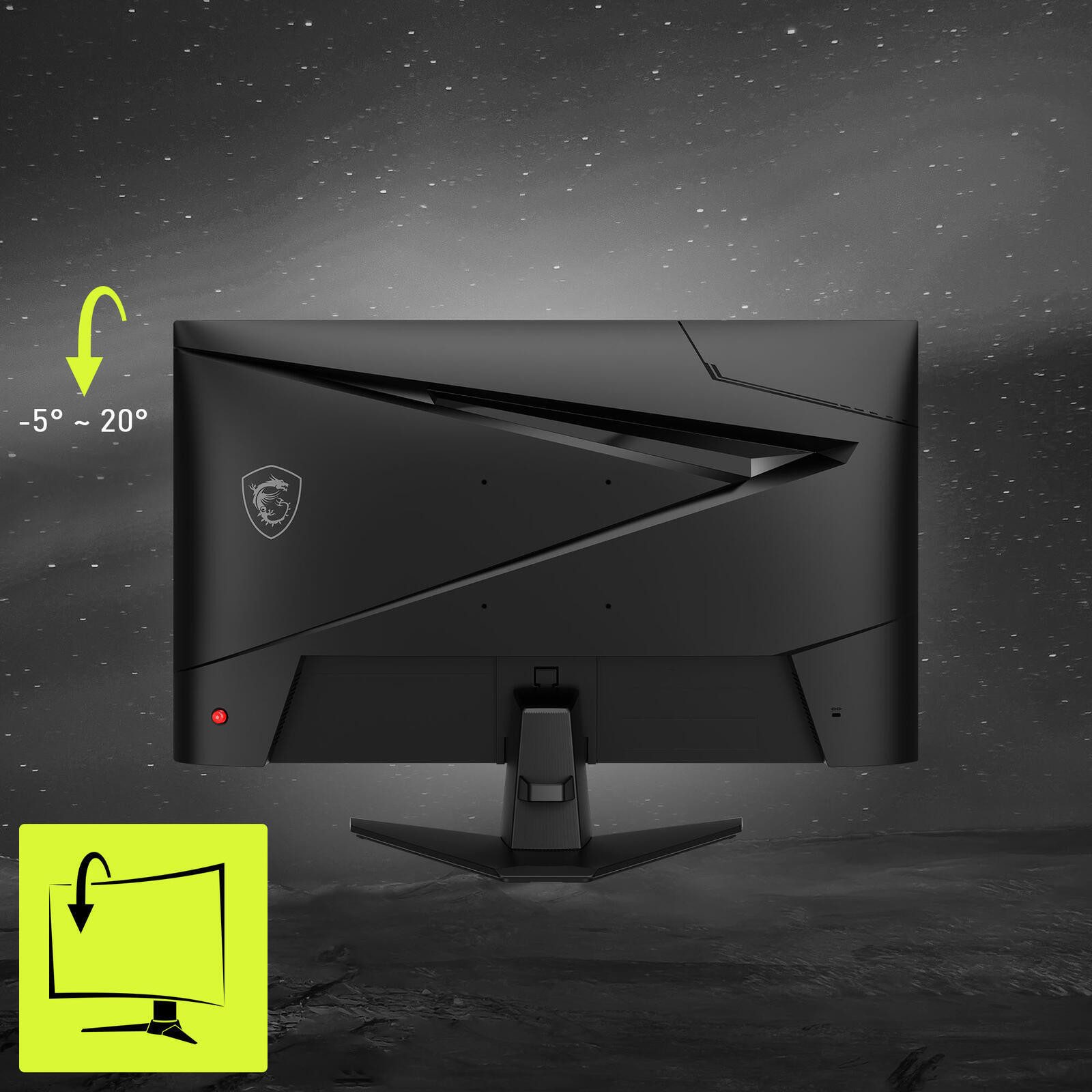 MSI MAG 274QFDE X24 computer monitor – Bild 5 von 5