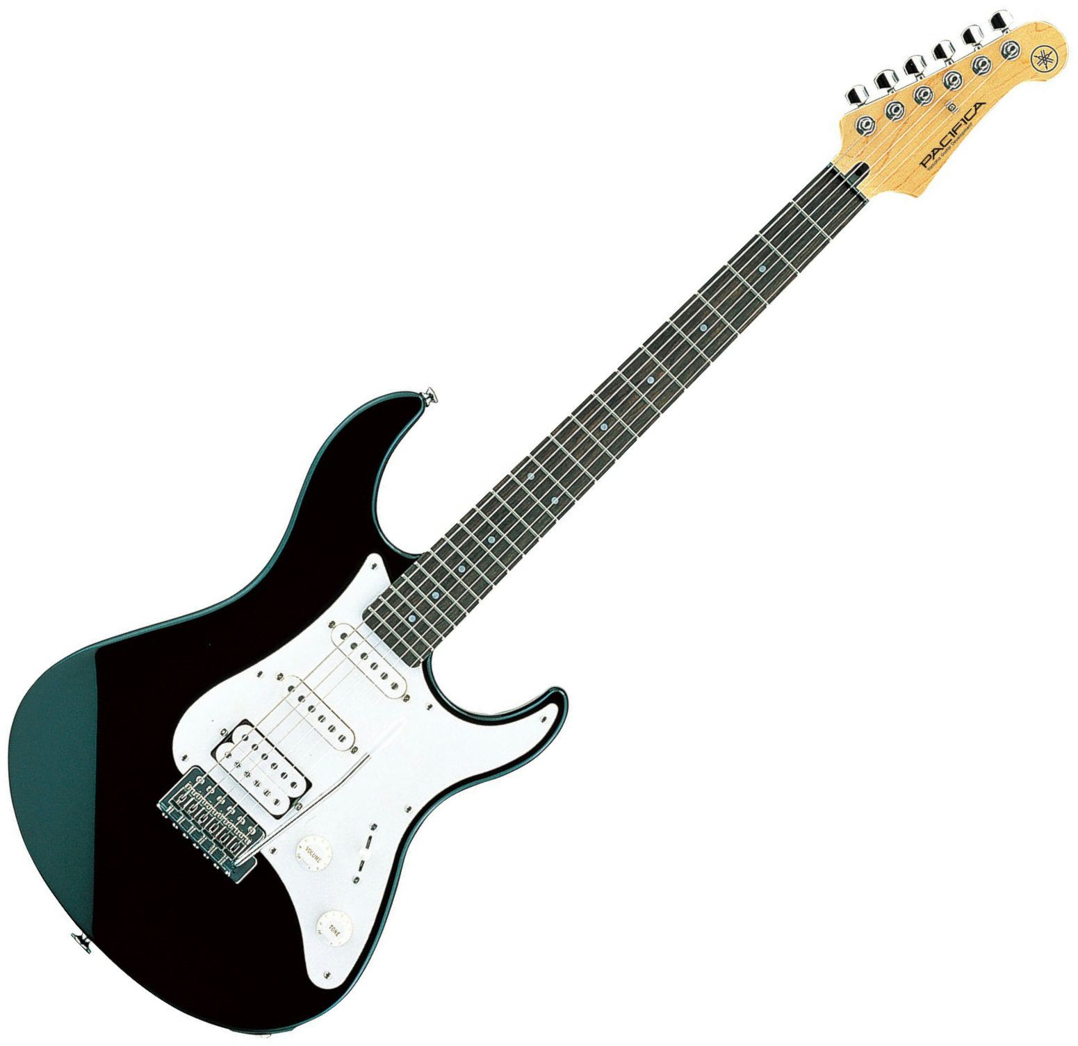 Yamaha E-Gitarre Yamaha Pacifica 112J BL E-Gitarre Black, ST, E-Gitarre für Einsteiger