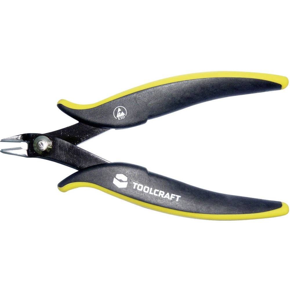 TOOLCRAFT Seitenschneider ESD-Elektronik-Seitenschneider 816743, ohne Facette