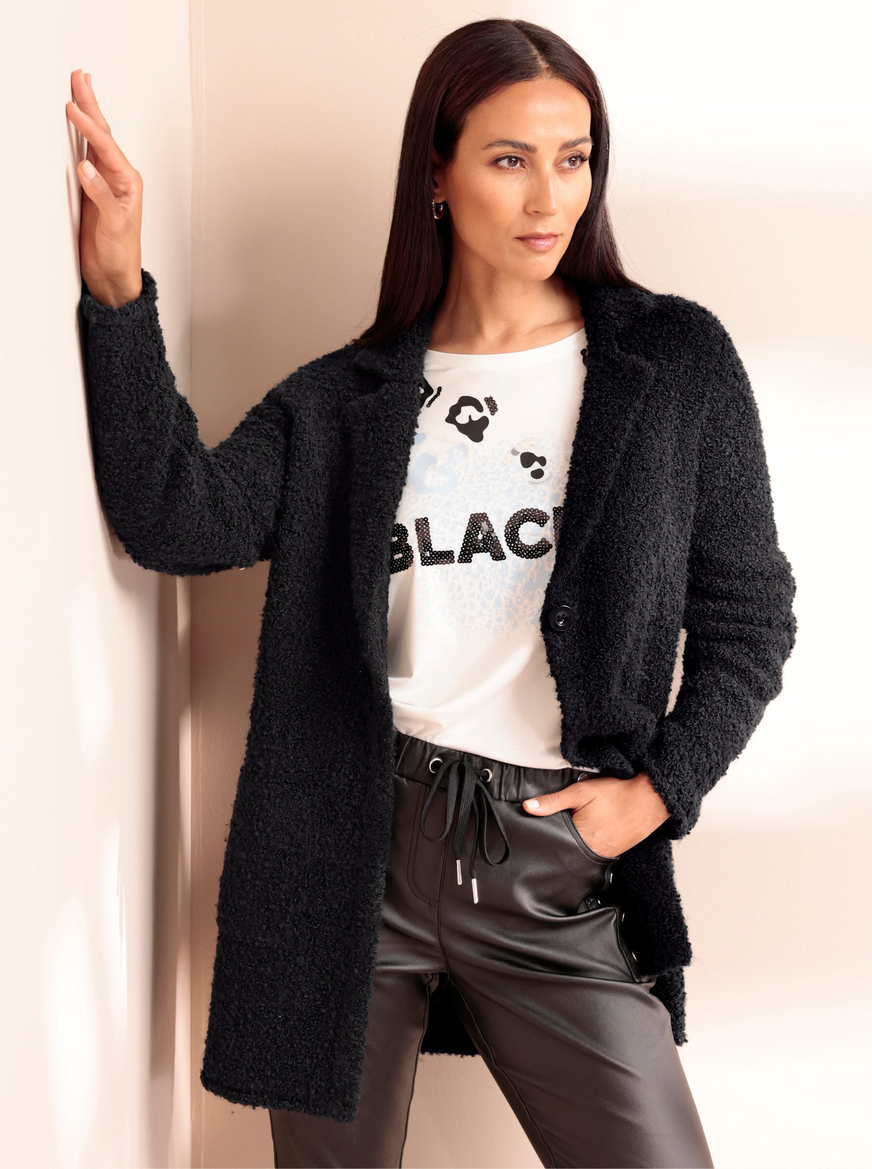 heine Strickjacke Longstrickjacke . günstig online kaufen