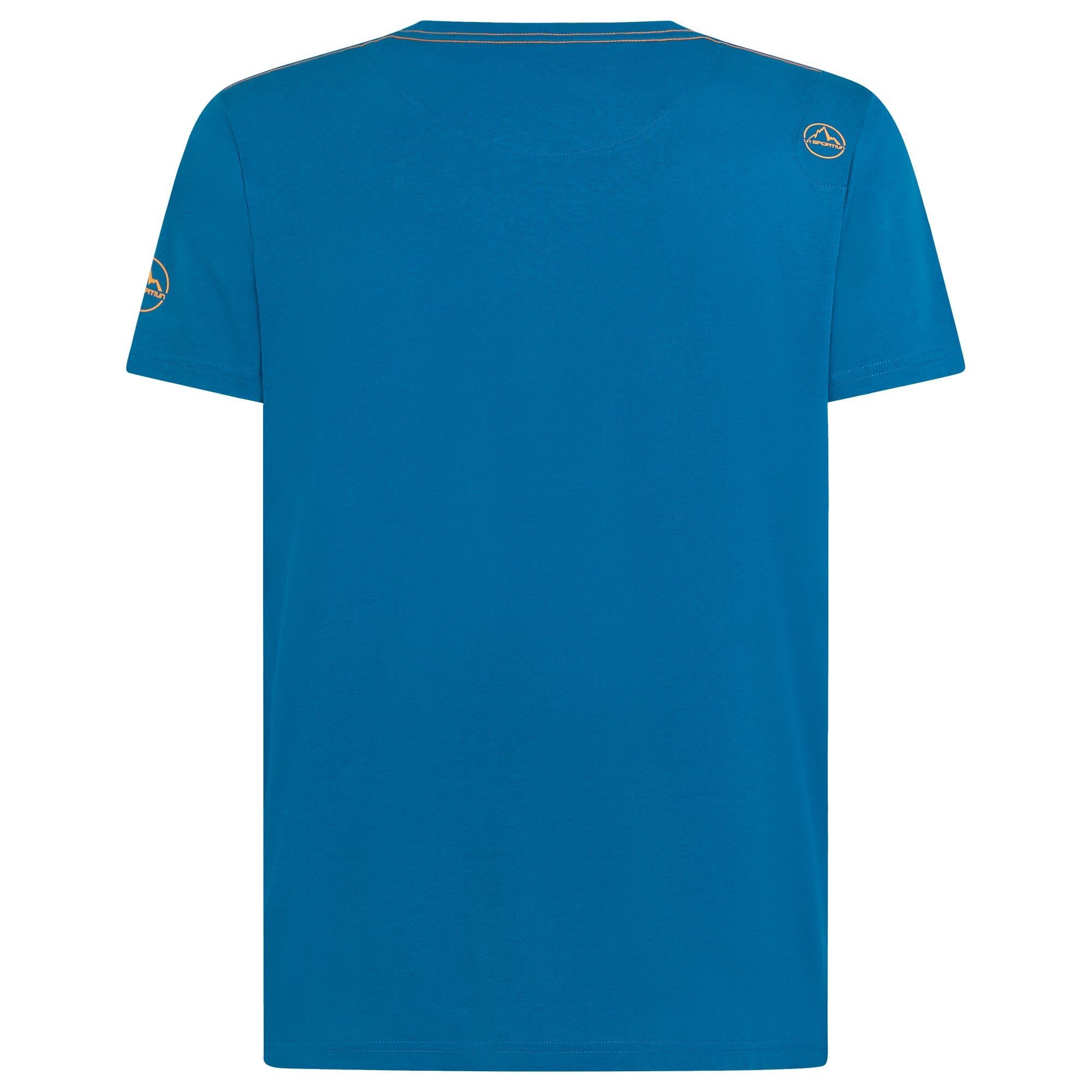 La La M Kurzarm-Shirt Herren Blue T-shirt Theory Sportiva - Space Sportiva Topaz T-Shirt
